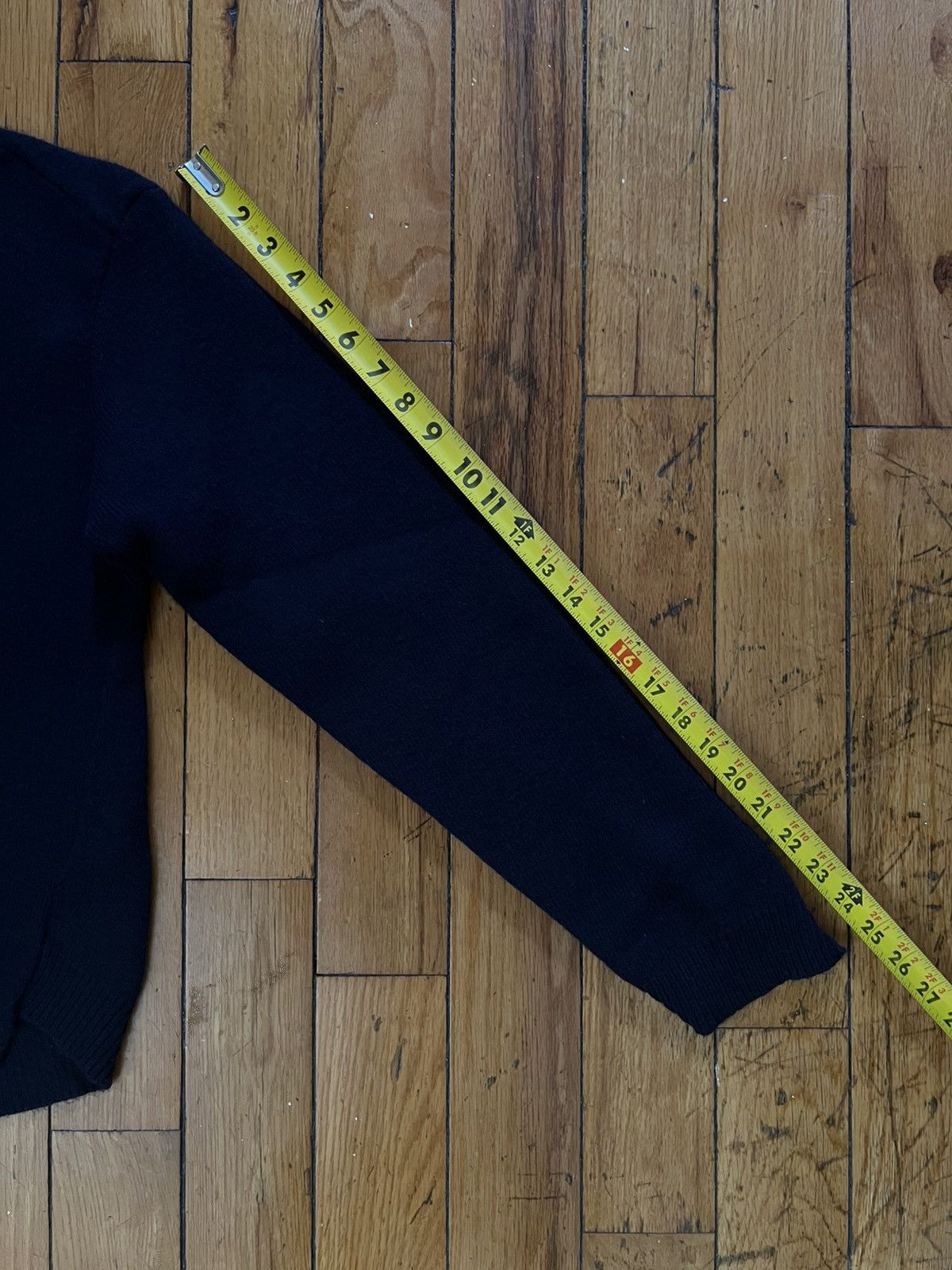 Comme des Garcons SHIRT Comme des Garcons Shirt x Lochaven Navy Twisted Sweater Size US XS / EU 42 / 0 - 13 Thumbnail