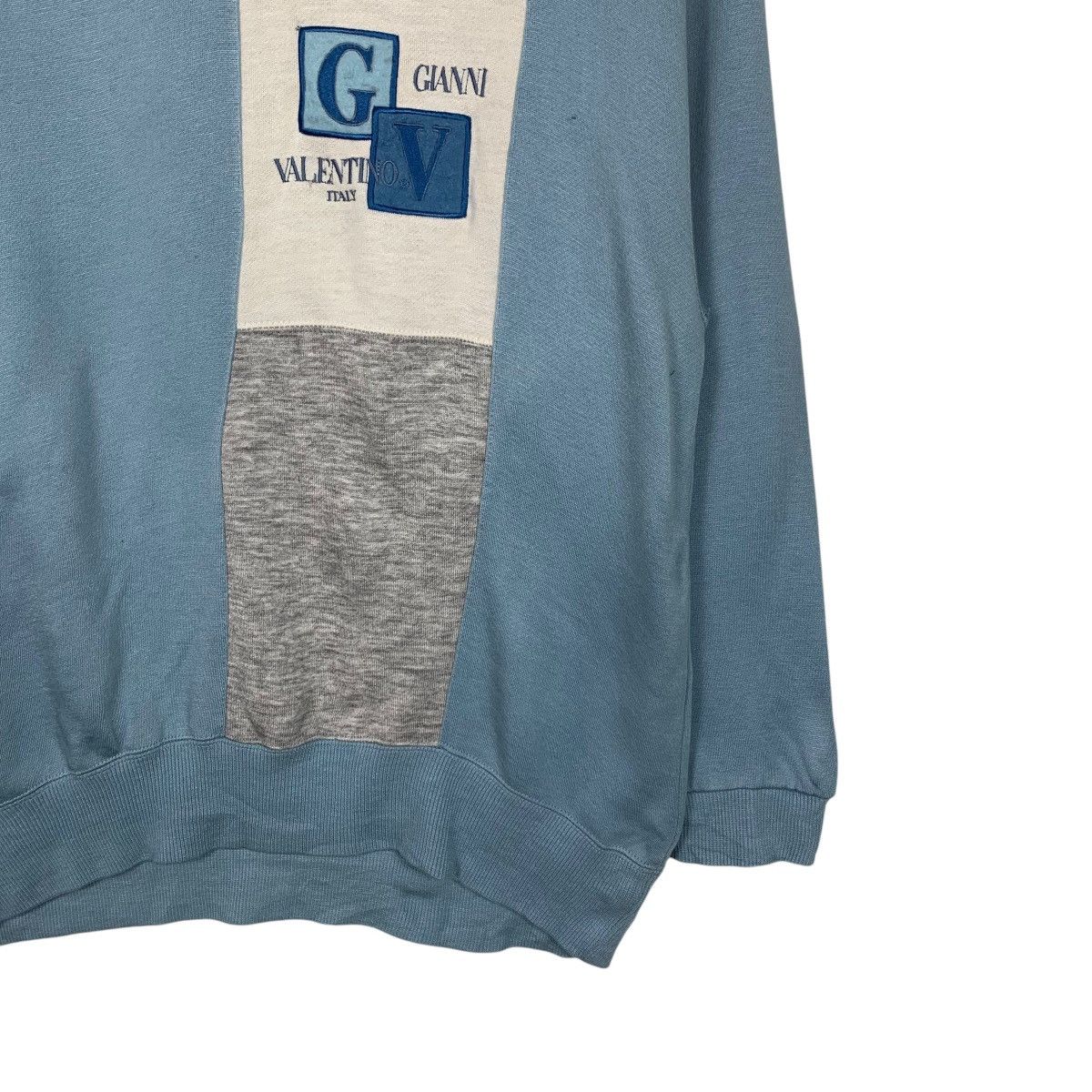Gianni Valentino GIANNI VALENTINO Embroidery Big Logo Sweatshirt #1559-C70 Size US M / EU 48-50 / 2 - 4 Thumbnail