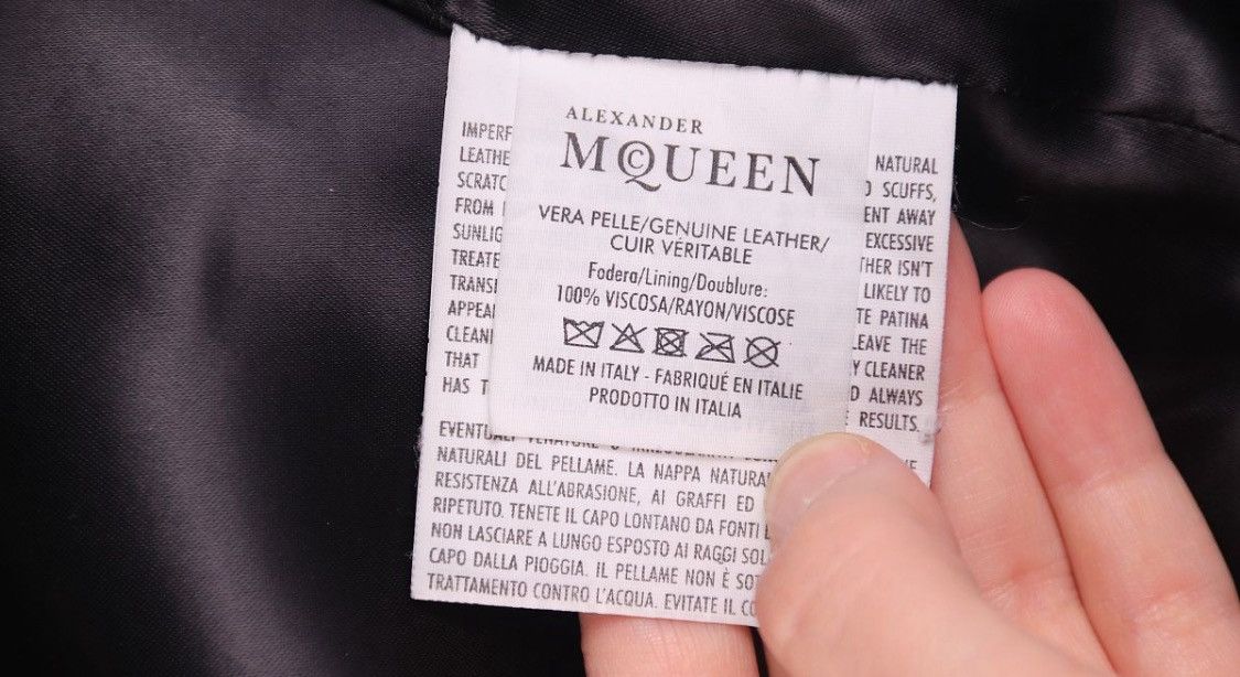 Alexander McQueen Alexander McQueen Leather Biker Jacket Size M / US 6-8 / IT 42-44 - 5 Thumbnail
