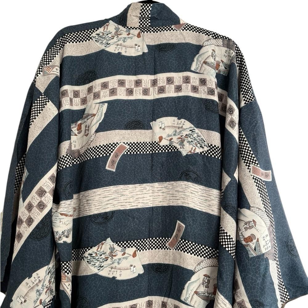 Japanese Brand × Vintage Made in Japan Two Layer Reversible Kimono Robe Jacket Size US S / EU 44-46 / 1 - 8 Thumbnail
