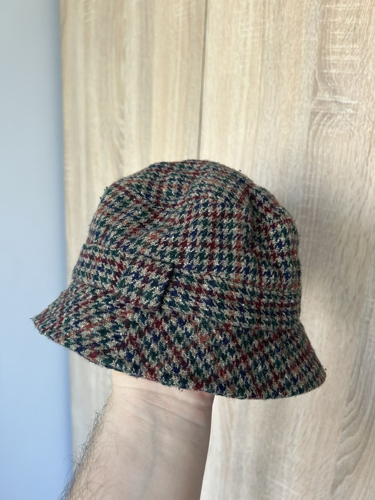 Barbour × Vintage Vintage Barbour hat Panama wool Size 28 - 3 Thumbnail
