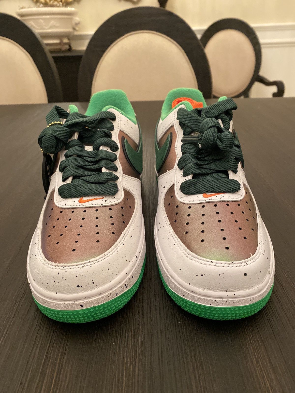 Nike Nike Air Force 1 DOAF Oregon Ducks “Egg Or Duck” PE Size 10 Size US 10 / EU 43 - 4 Thumbnail
