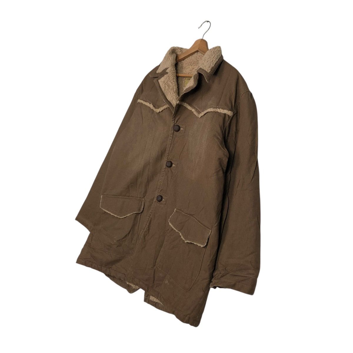 🔥VINTAGE CHORE JACKET DETROIT BLANKET CORISCO ISSEY MIYAKE
