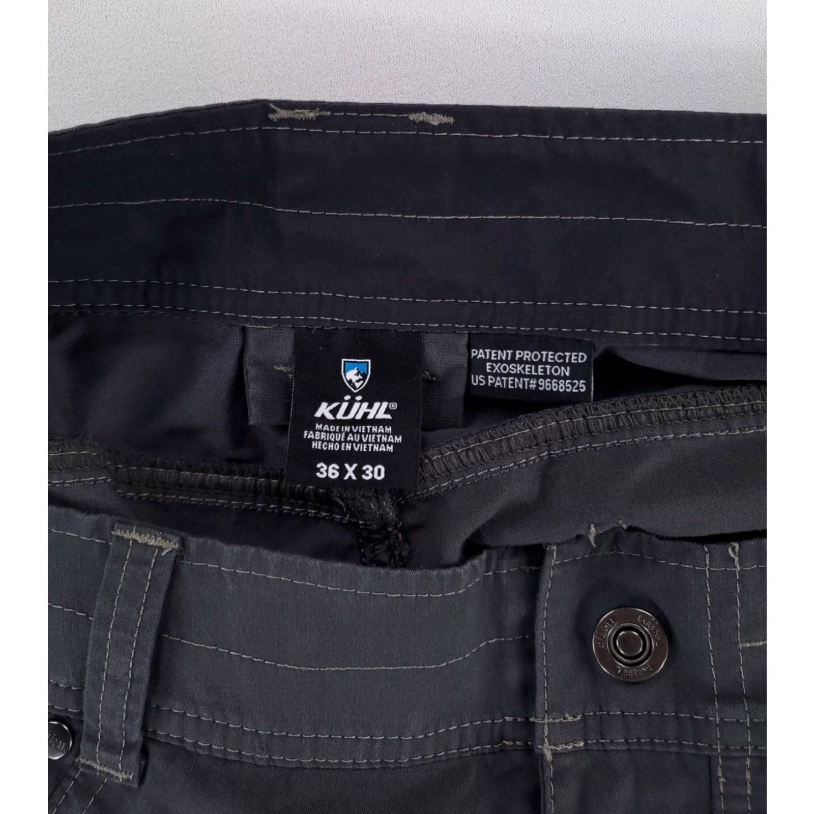 Vintage **Kuhl Mens Chino Pants 37 Gray** User: Kuhl Mens Chino Pants 37 Gray Size US 37 - 5 Thumbnail