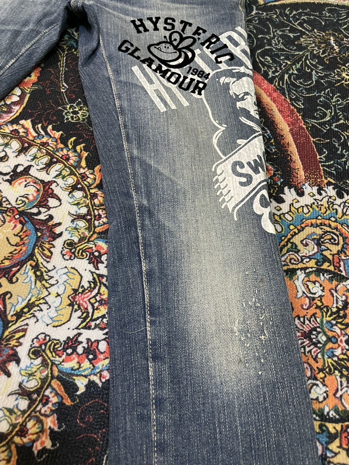 Hysteric Glamour Vintage Hysteric Glamour Punk Skinny Jeans Size 28" / US 6 / IT 42 - 17 Thumbnail