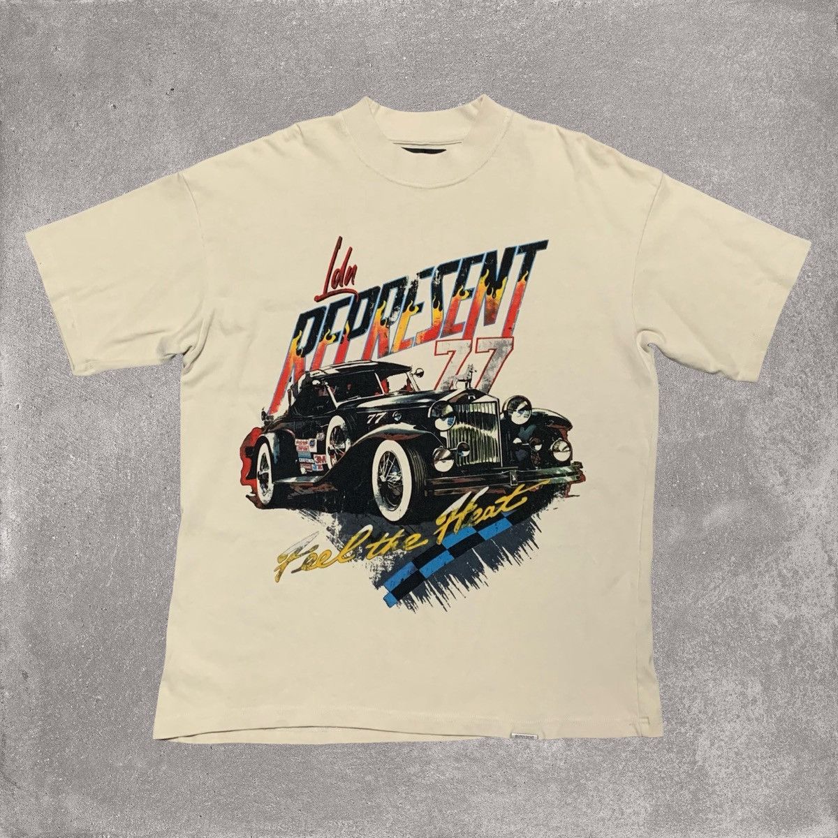 Represent Clo. Represent XS Feel The Heat Vintage White Tee Size US XS / EU 42 / 0 - 1 Thumbnail