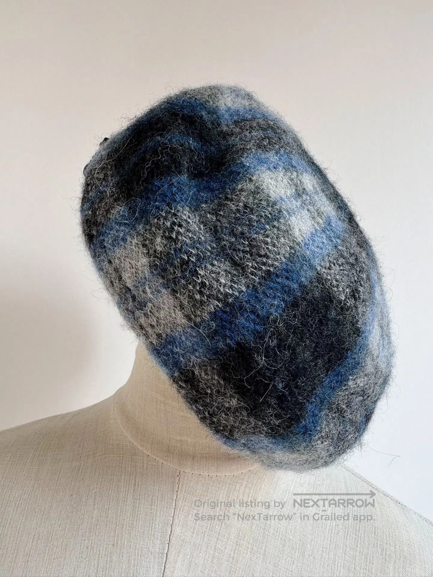 Vivienne Westwood Vivienne Westwood Vintage Gray Blue Plaid Beret. Size ONE SIZE - 3 Thumbnail