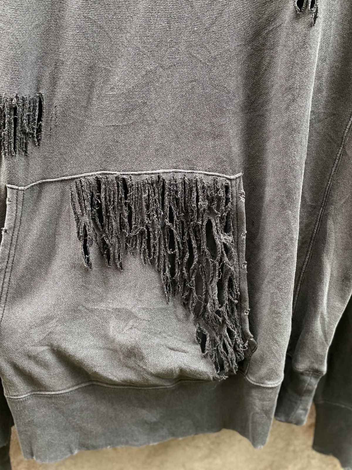 If Six Was Nine Distressed Simplicite Hoodie ERD Greg Lauren Style Size US L / EU 52-54 / 3 - 8 Thumbnail