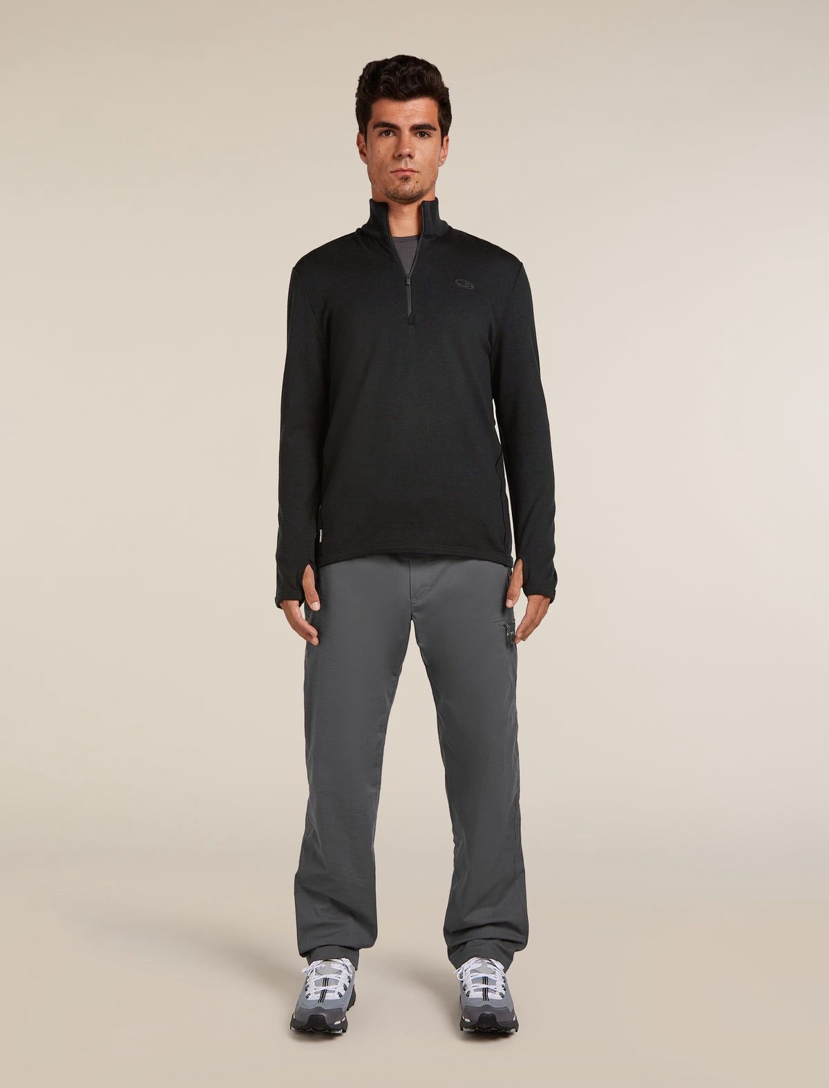 Icebreaker 🇳🇿 Icebreaker Merino 300 Original Half Zip Top Wool Pullover Size US XL / EU 56 / 4 - 5 Thumbnail