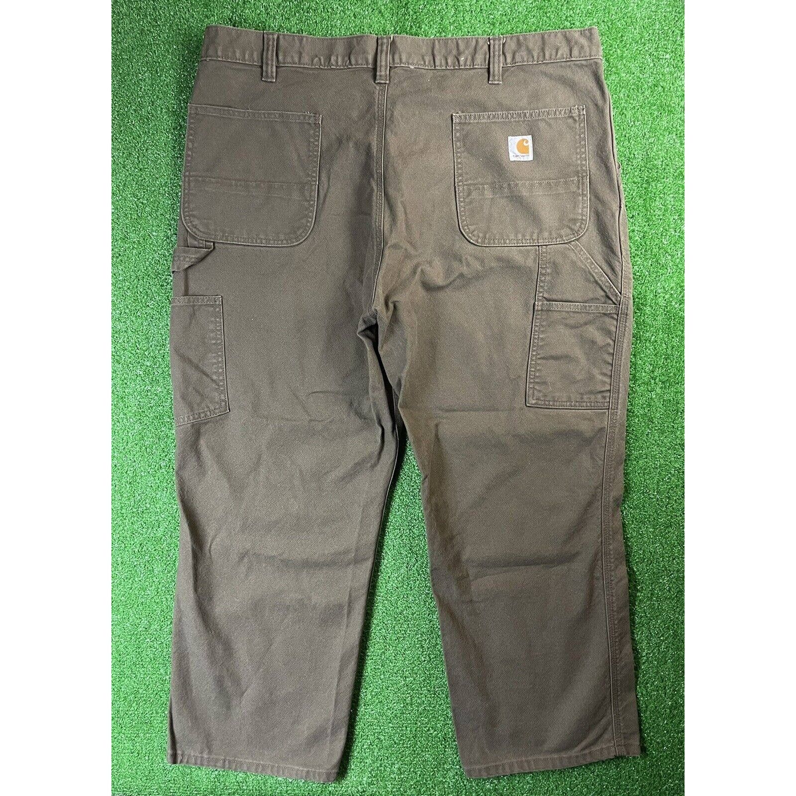 Carhartt Carhartt Forest Green Baggy Wide Carpenter 42 30 Jeans Pants Size US 42 / EU 58 - 4 Thumbnail