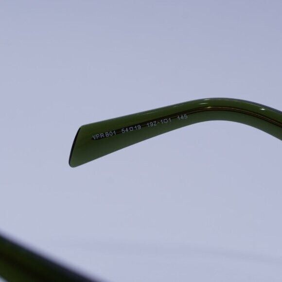 Prada Prada PRB01V 19Z1O1 Eyeglasses Transparent Bottle Green 54mm Size ONE SIZE - 7 Thumbnail