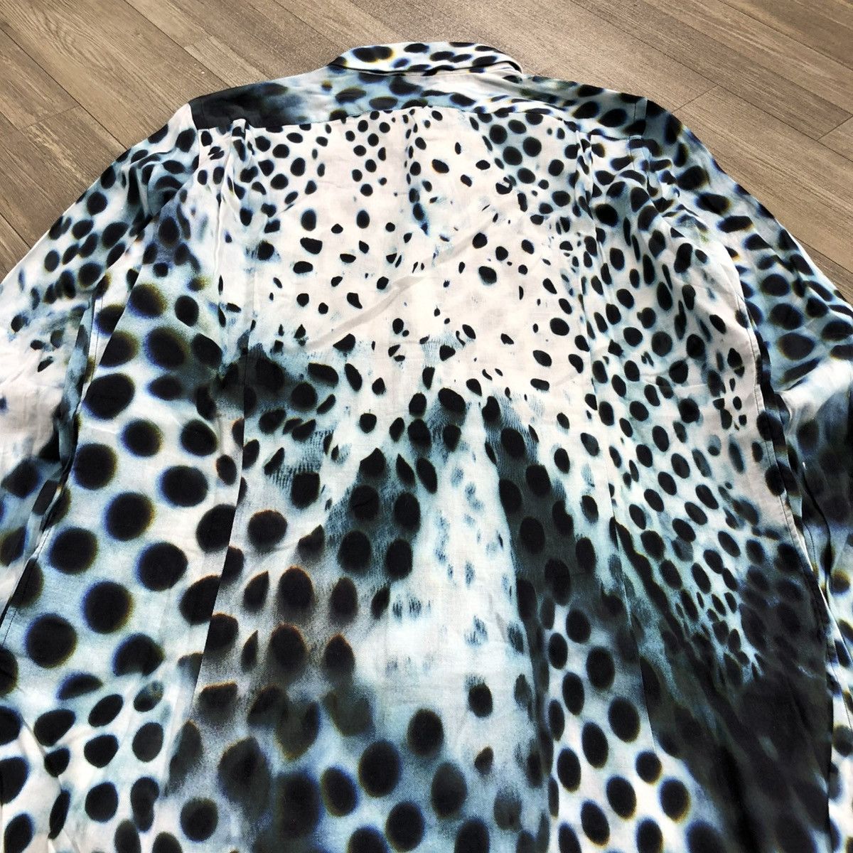 Designer × Paul Smith Luxury Paul Smith Mainline Leopard 3D Print Button Up Shirt Size US M / EU 48-50 / 2 - 13 Thumbnail