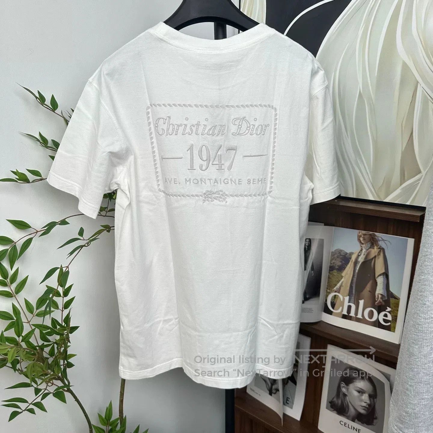 Other Dior 1947 Embroidered Logo White Short. Size US M / EU 48-50 / 2 - 1 Thumbnail