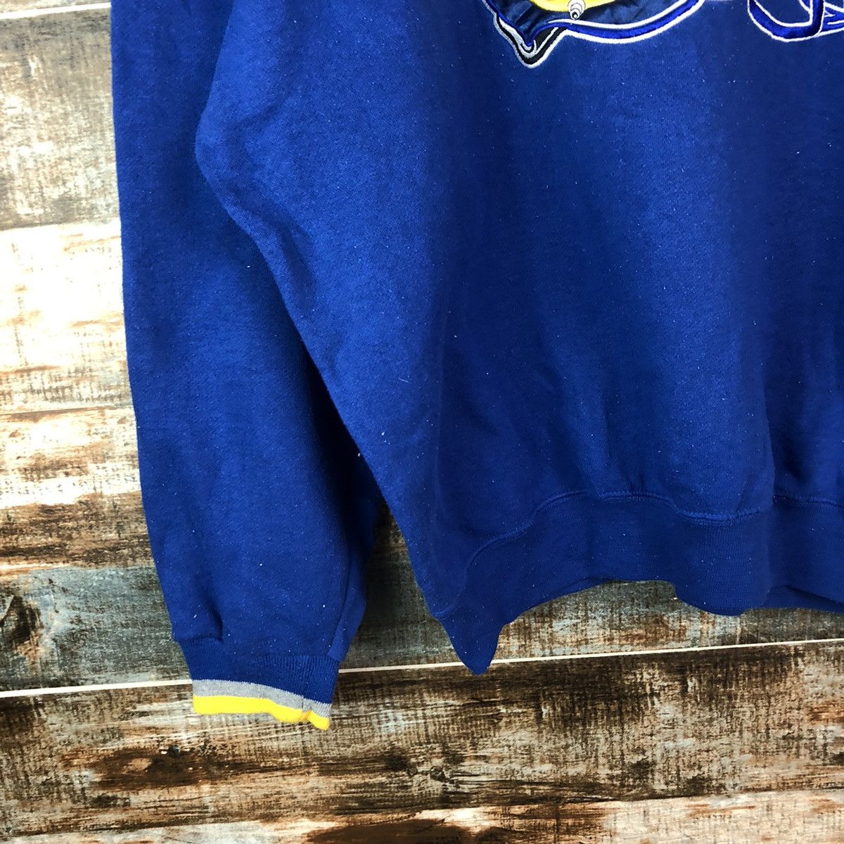NFL × Starter American Football NFL Blue Jersey sweatshirt #A2029 Size US L / EU 52-54 / 3 - 7 Thumbnail