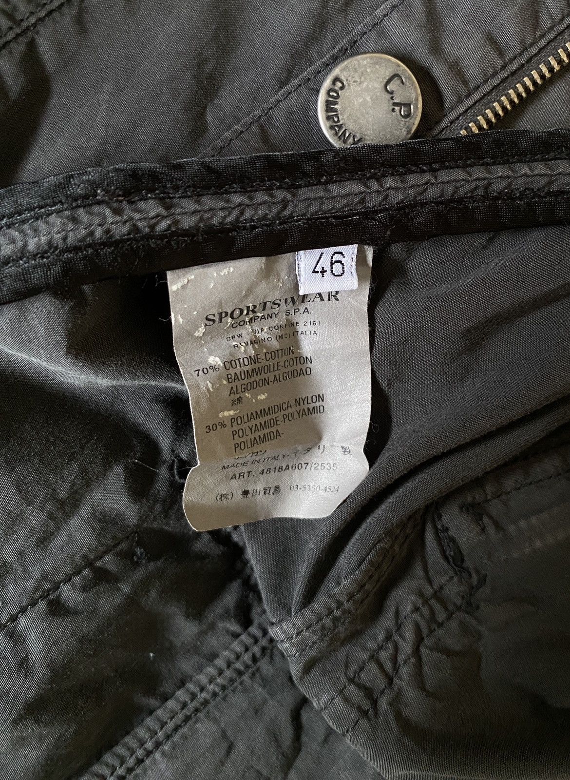 C.P. Company Rare Vintage Brand CP Company 4 Pocket Nylon Jacket 2000s Size US M / EU 48-50 / 2 - 10 Thumbnail