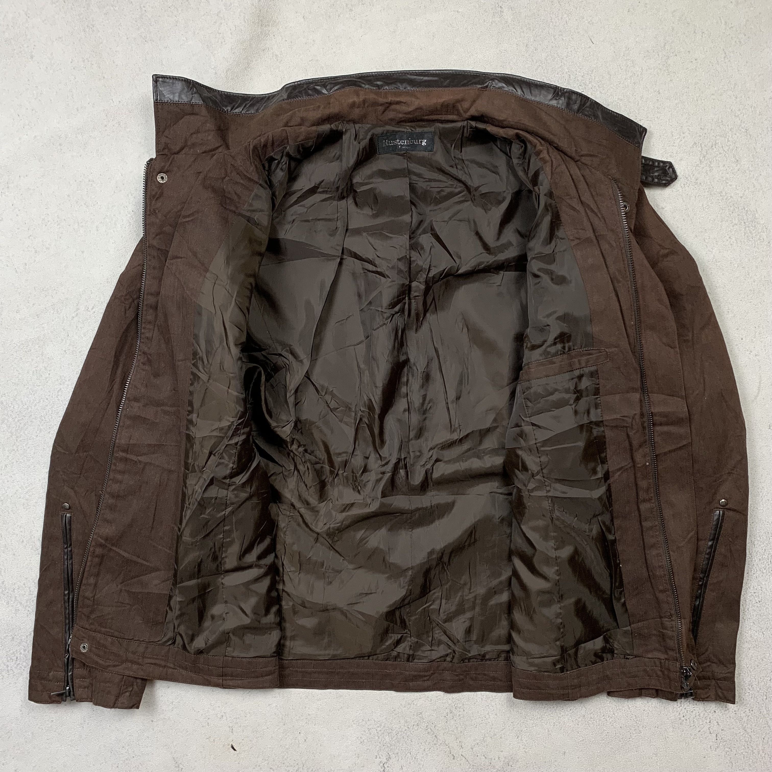 Japanese Brand Rustenburg Japan Zip Up Jacket Biker Multi Pocket Size US L / EU 52-54 / 3 - 8 Thumbnail