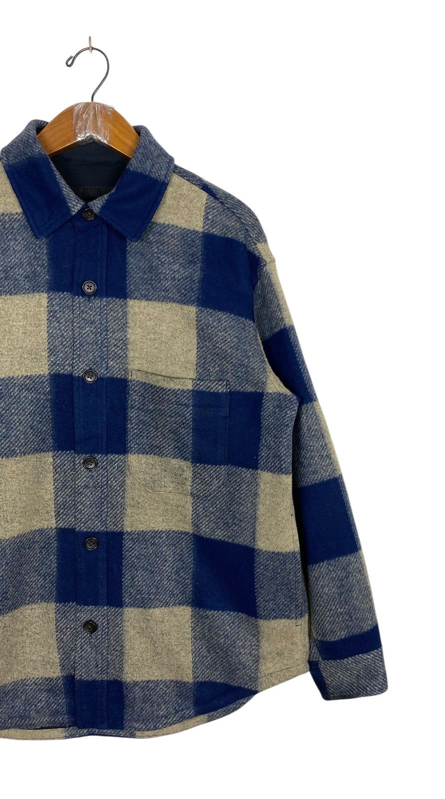 Uniqlo Rare‼️ Uniqlo Checked Flannel Size US M / EU 48-50 / 2 - 3 Thumbnail