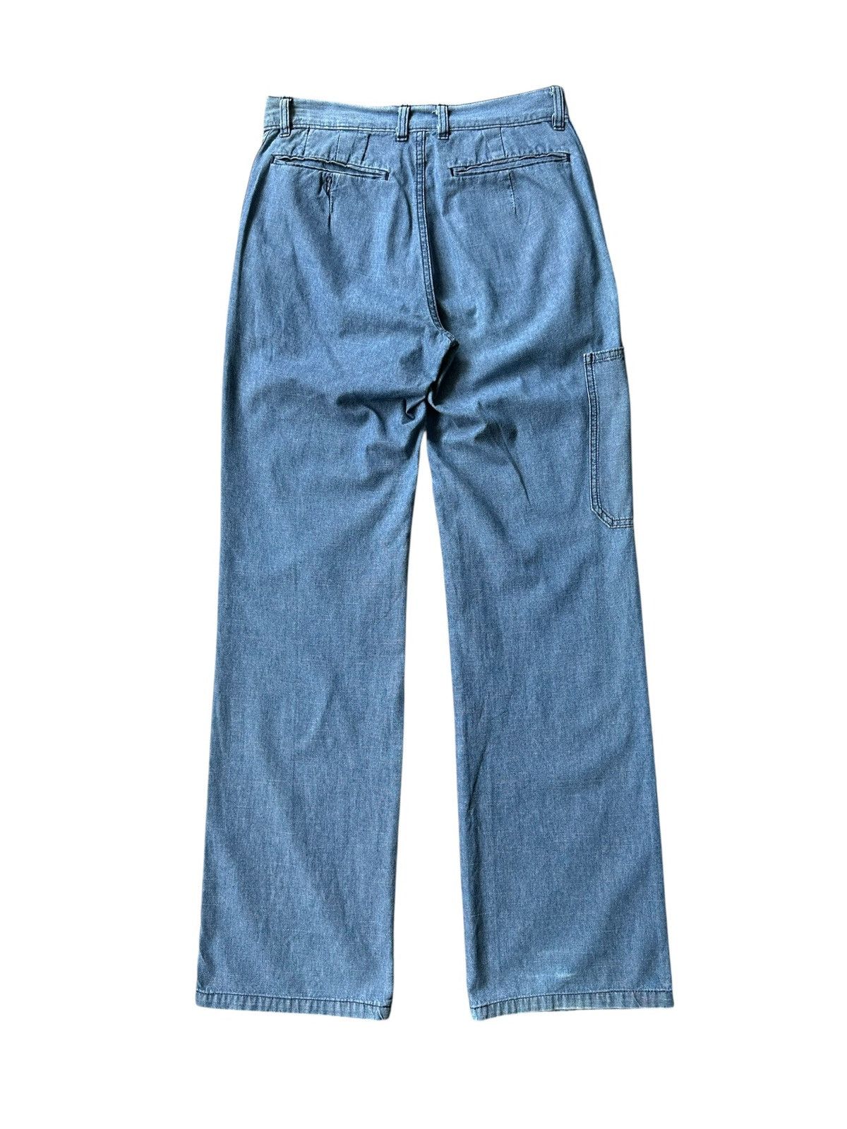 Issey Miyake 2001SS Zucca Travail - denim carpenter pant Size US 29 - 2 Thumbnail