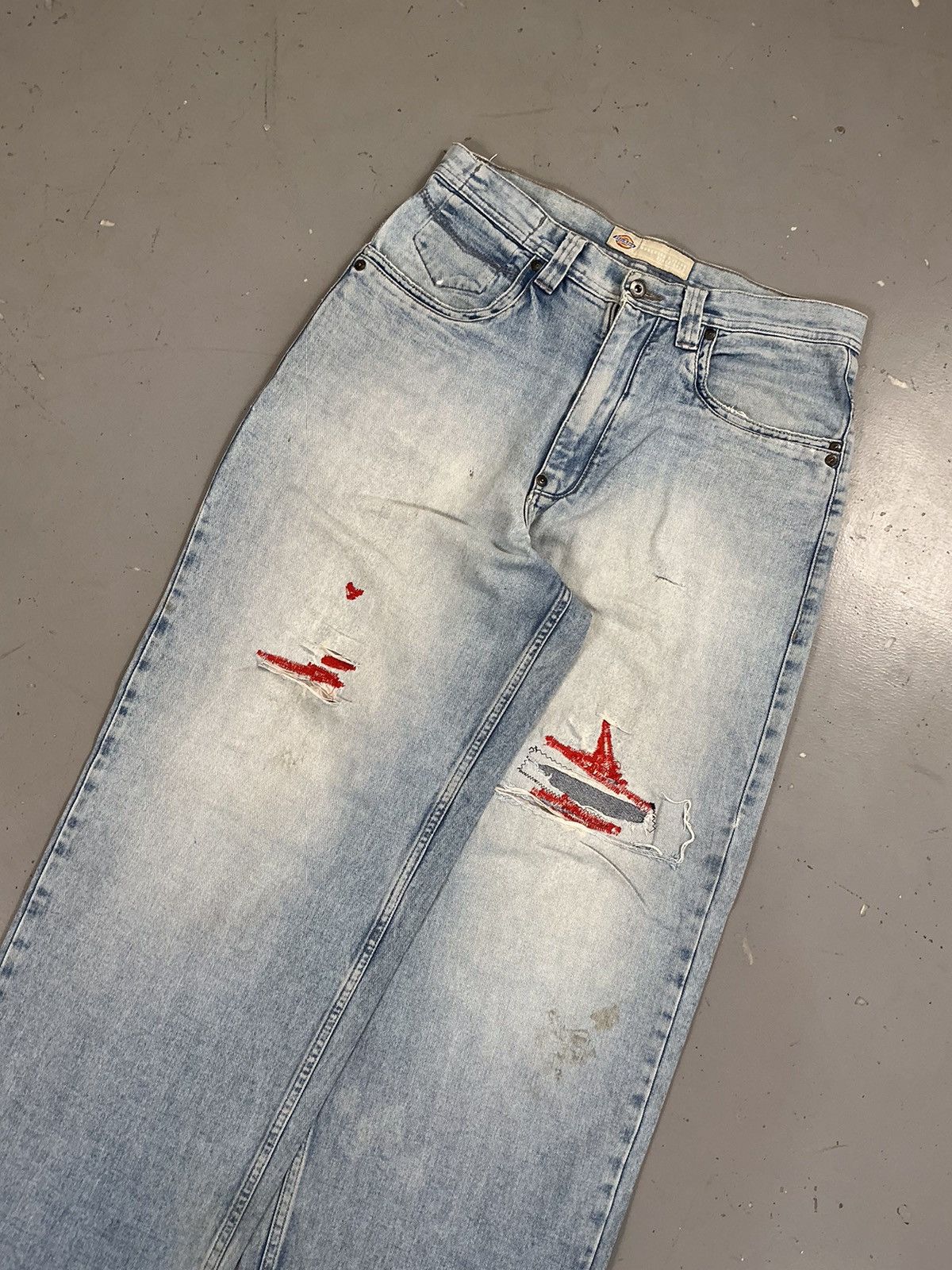 Dickies × Vintage Vintage Dickies distressed straight denim Size US 34 / EU 50 - 5 Thumbnail