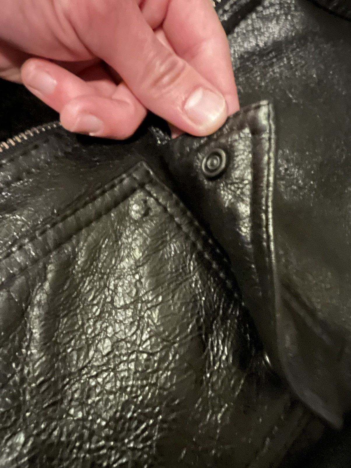 Dior × Hedi Slimane Dior Homme AW/07 Leather Coat Size US M / EU 48-50 / 2 - 9 Thumbnail