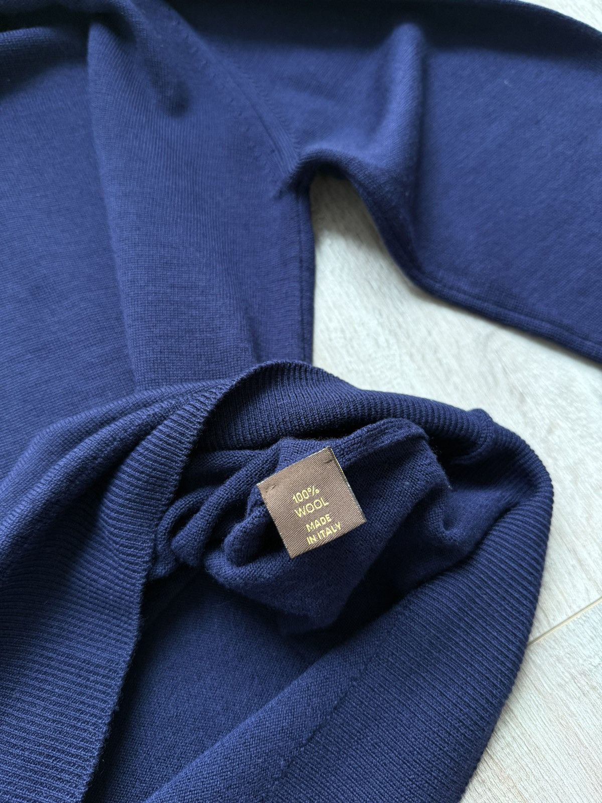 Loro Piana Loro Piana 100% Wool V neck pullover Size US L / EU 52-54 / 3 - 9 Thumbnail
