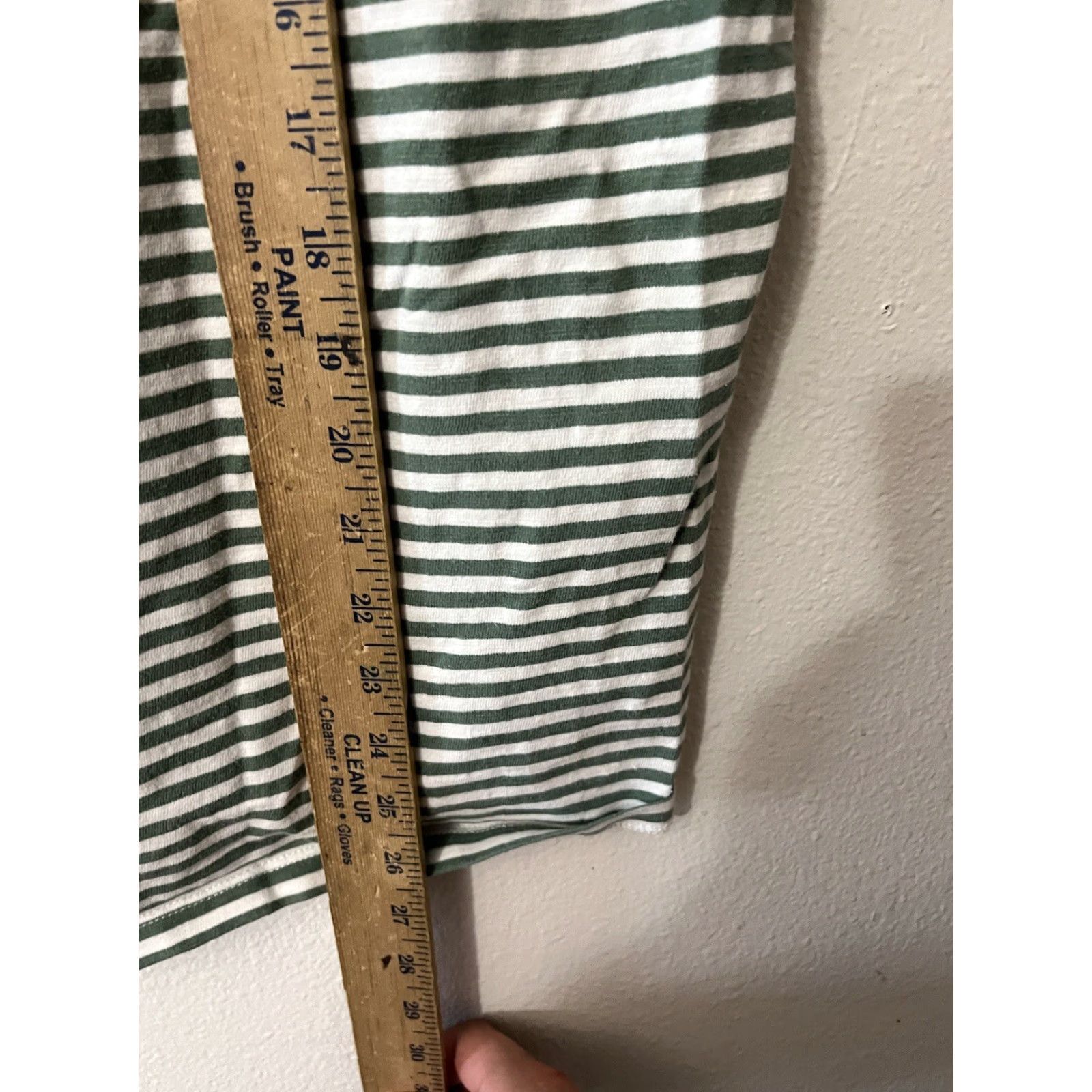 Guess GUESS Originals T Shirt XS Green Striped 90s Vtg Men Short Sleeve Shirt Size US XS / EU 42 / 0 - 5 Thumbnail