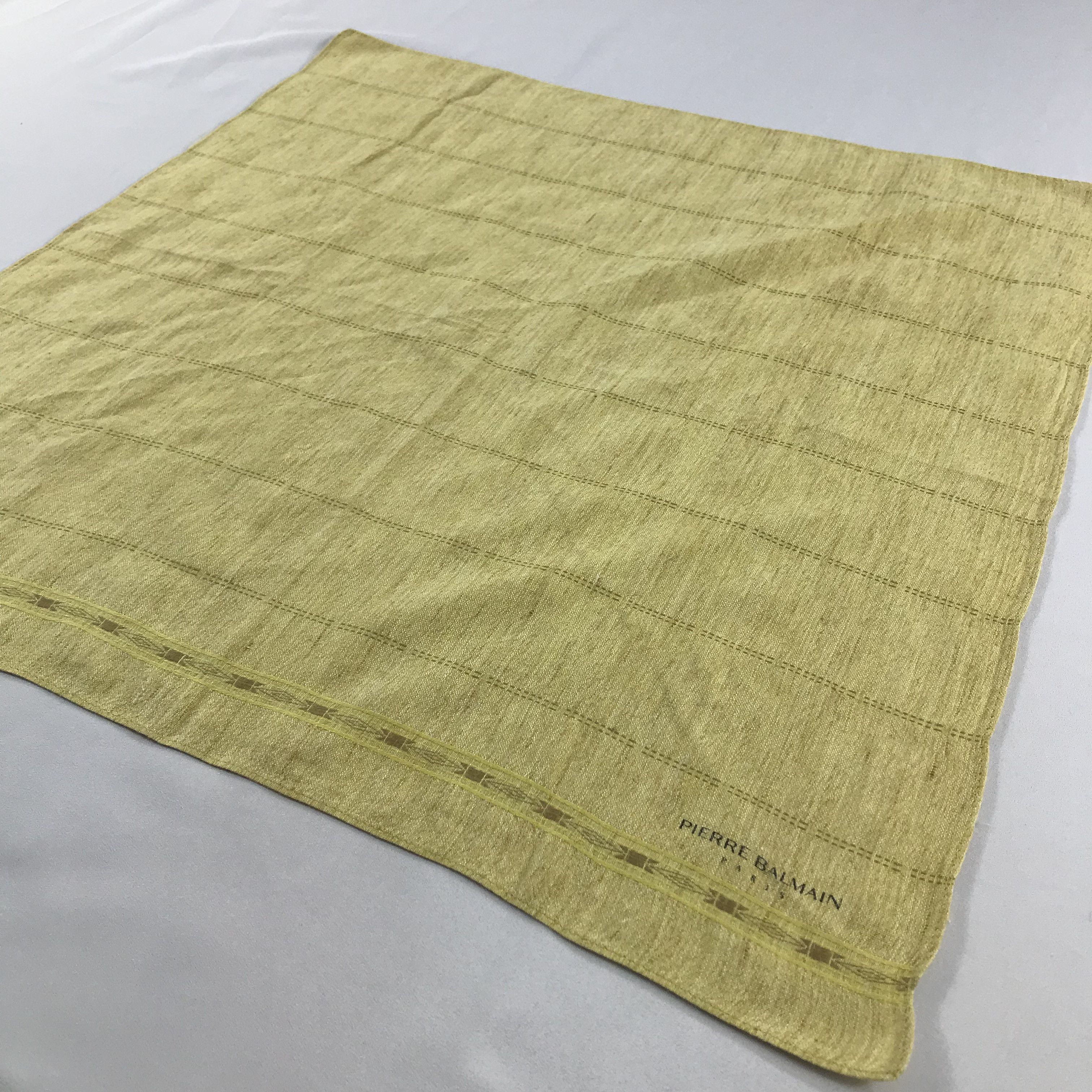 Pierre Balmain × Vintage Pierre Balmain Bandana / Handkerchief / Neckerchief - S2325 Size ONE SIZE - 2 Thumbnail