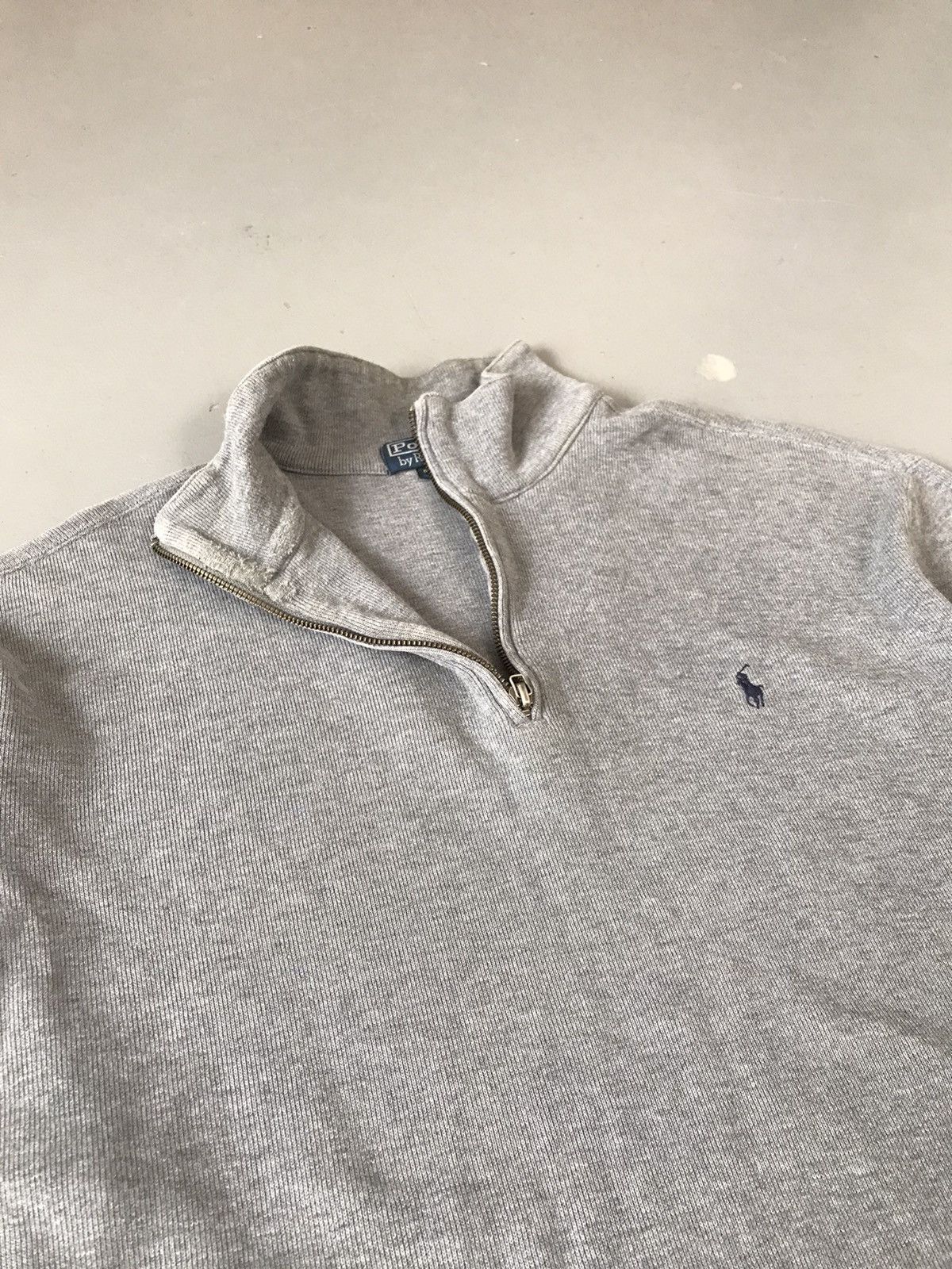 Designer × Polo Ralph Lauren × Vintage Vintage polo Ralph Lauren fleece half zipper small logo Size US XL / EU 56 / 4 - 4 Thumbnail