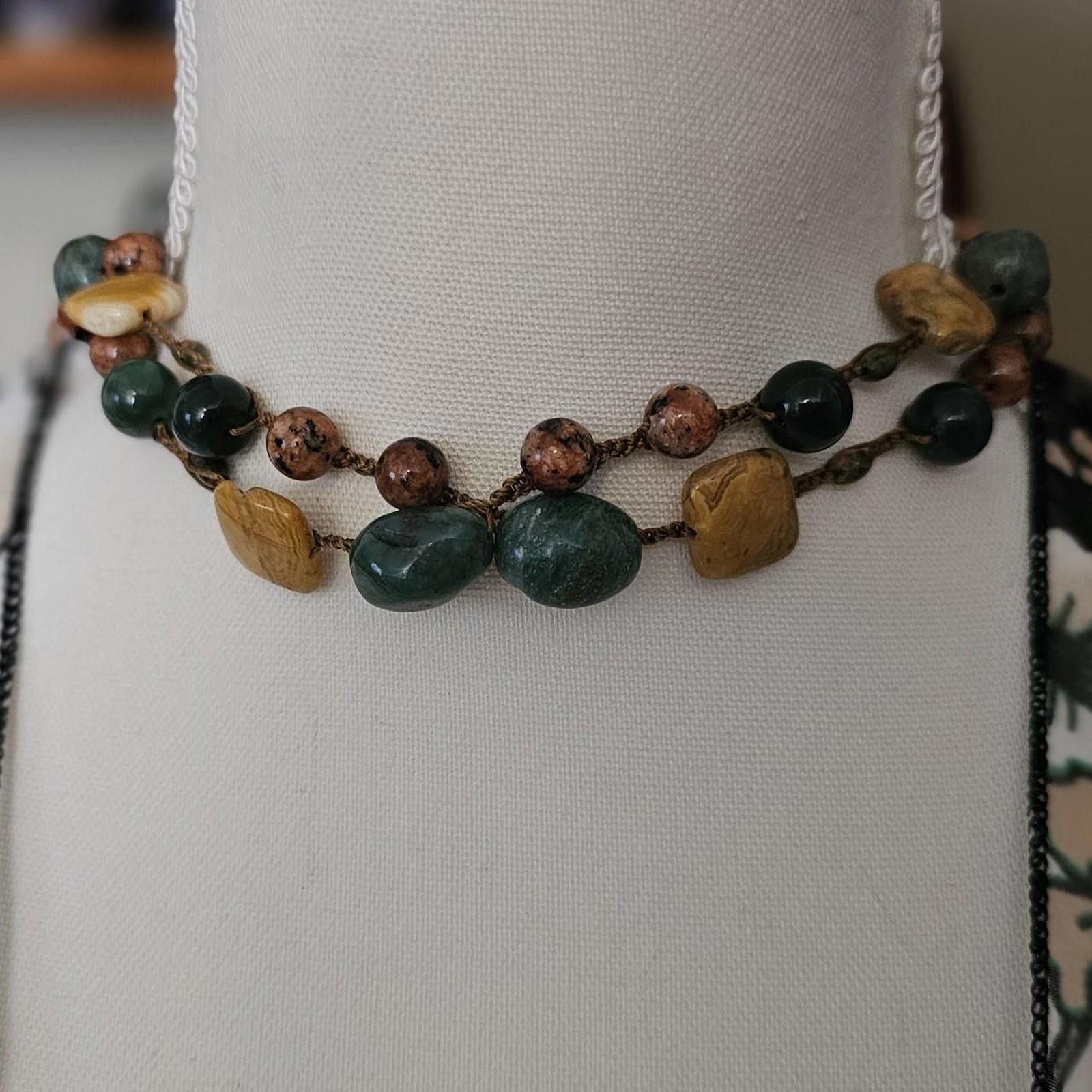 Designer Handmade Gemstone Necklace Size ONE SIZE - 4 Thumbnail