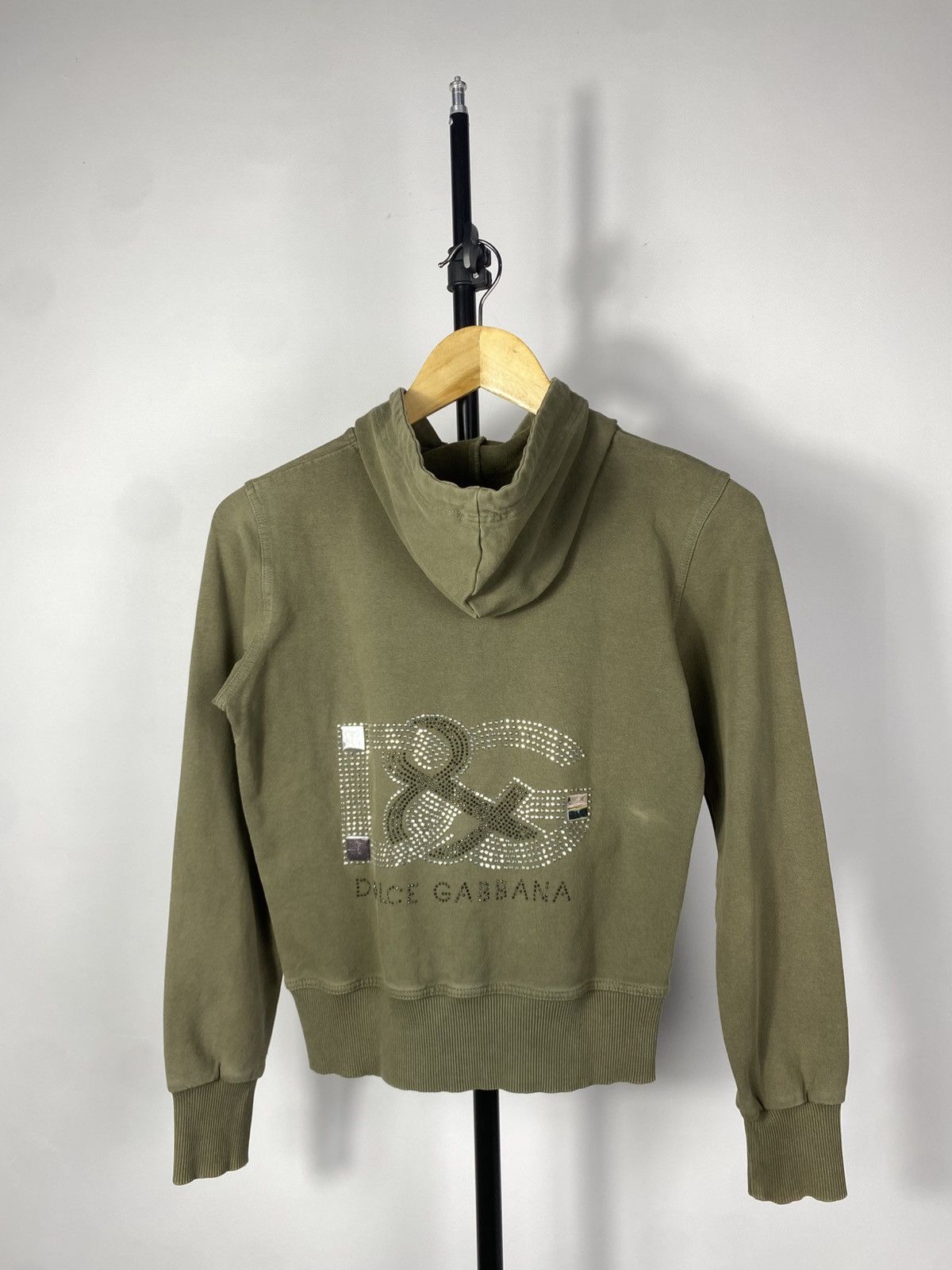 Dolce & Gabbana × Vintage Dolce & Gabbana Vintage Y2k Zip Hoodie Luxury Size M / US 6-8 / IT 42-44 - 1 Thumbnail