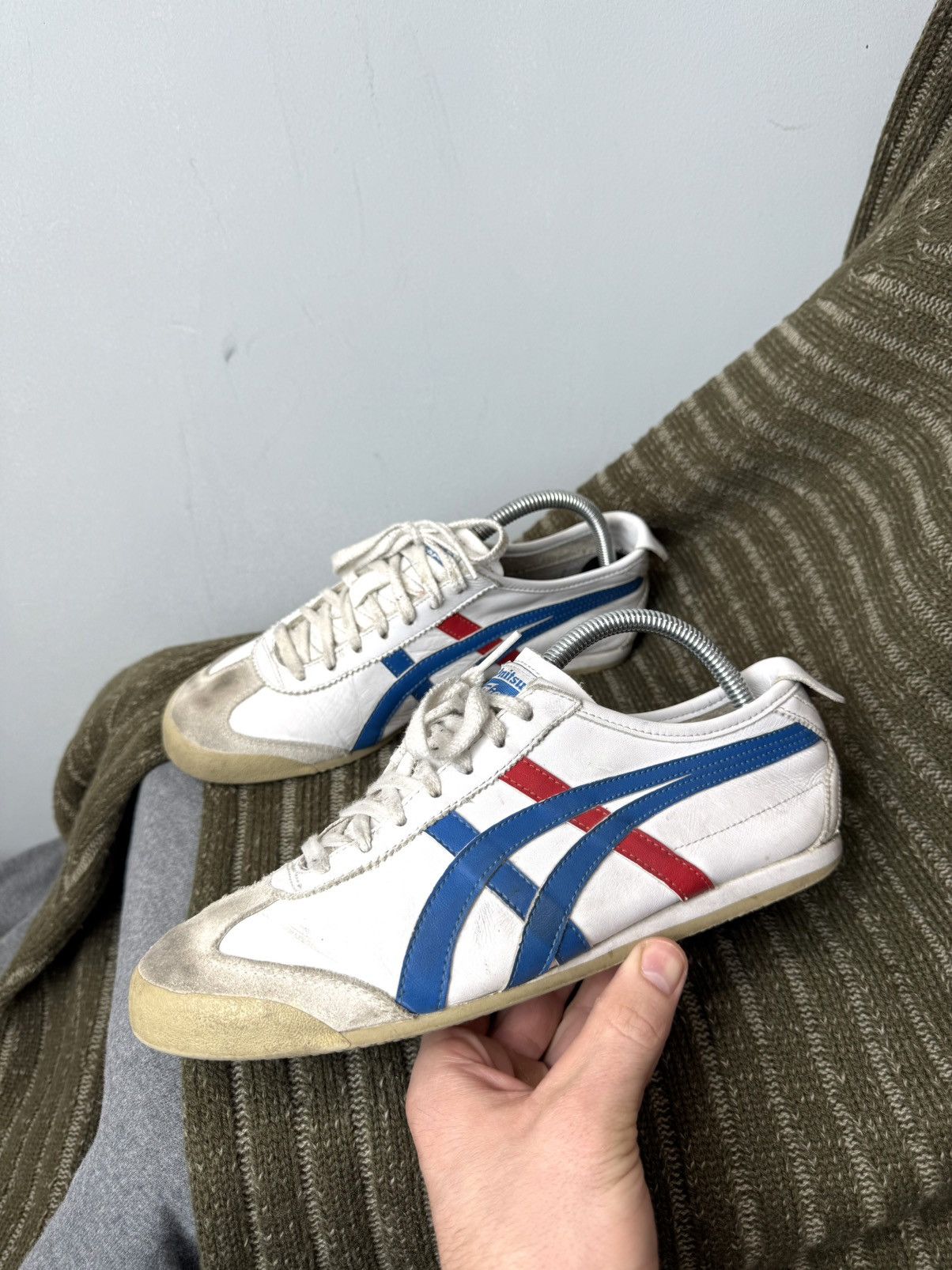 Asics Rare! Onitsuka Tiger Leather Mexico 66 Sneakers Kill Bill Size US 7.5 / EU 40-41 - 2 Thumbnail