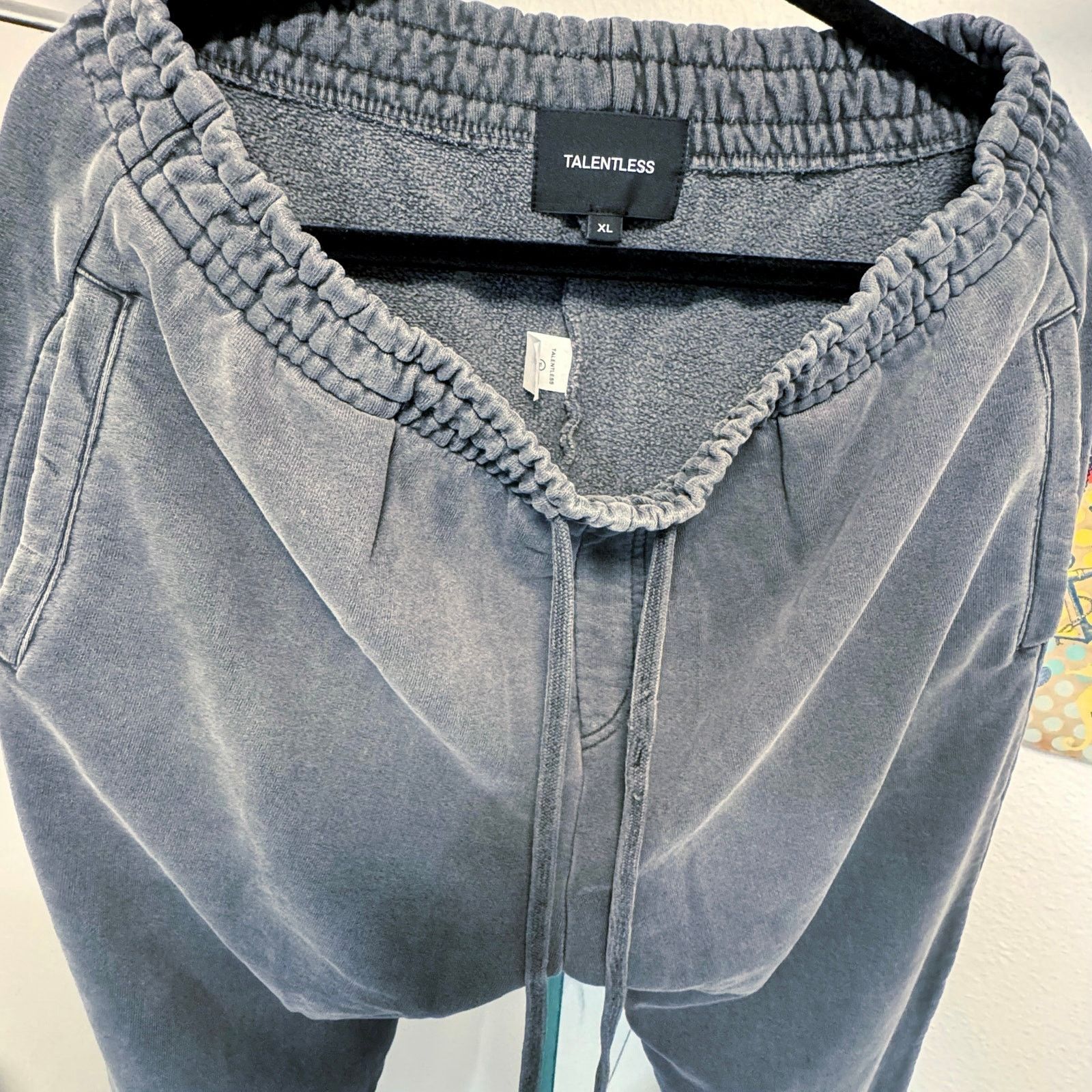 Talentless •NEW• TALENTLESS charcoal Gray Jogger Sweatpants • XL Size US 36 / EU 52 - 4 Thumbnail