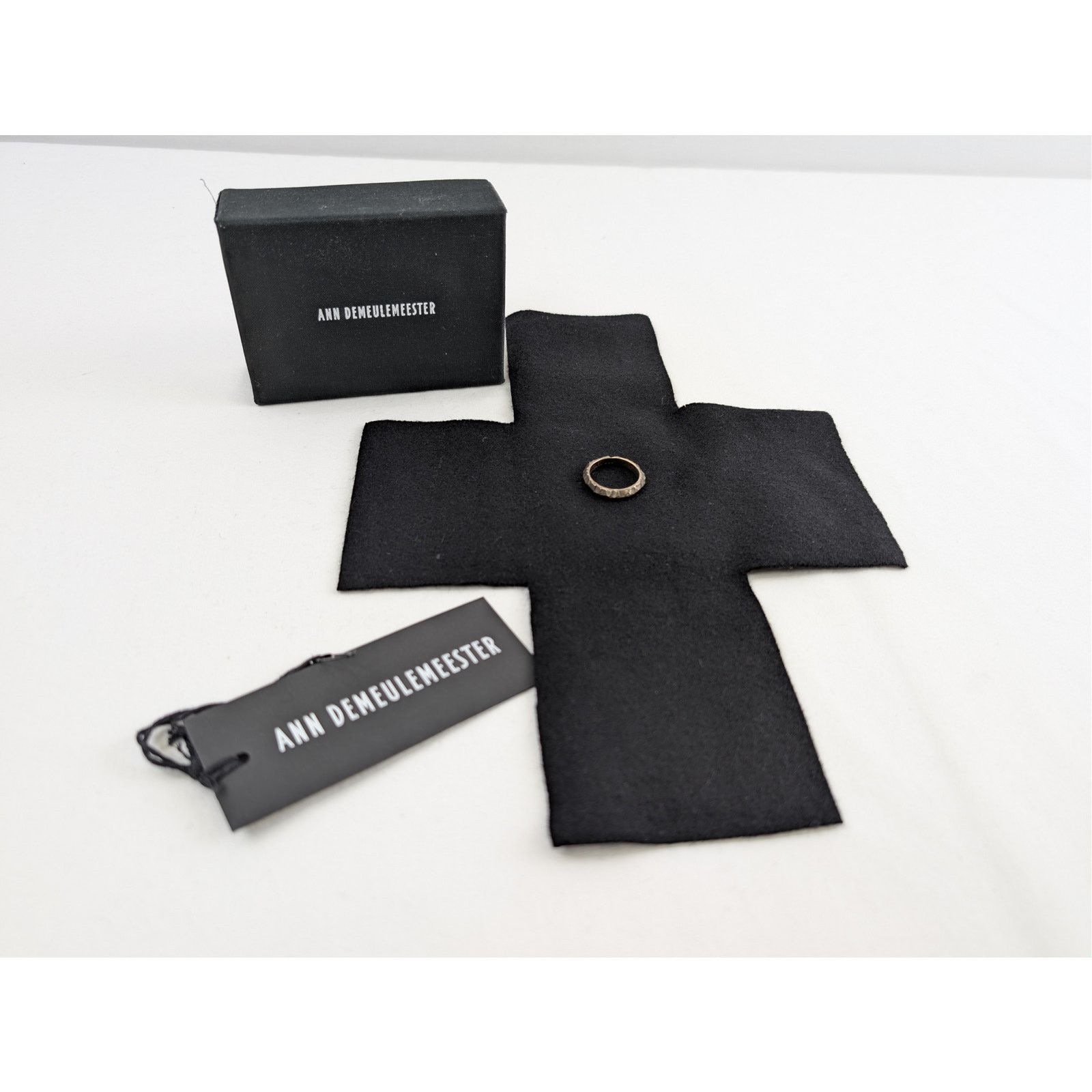 Ann Demeulemeester o1rshd1 Size: 3 / Four D Serie Ring in Silver Size ONE SIZE - 7 Thumbnail