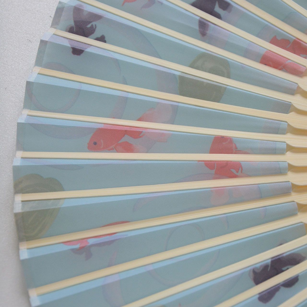 Other Japanese Folding Fan Sensu with Goldfish and Demekin Design Size ONE SIZE - 8 Thumbnail