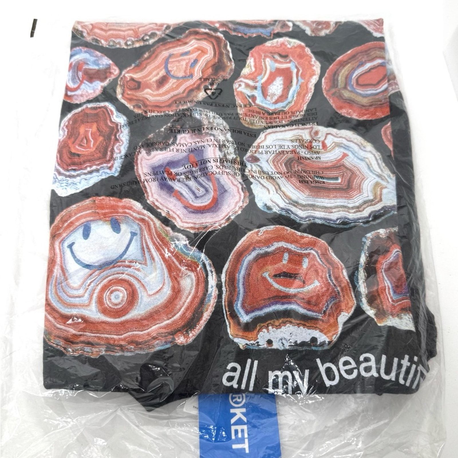 Market Market smiley, radiating joy, T-shirt, size large Size US L / EU 52-54 / 3 - 5 Thumbnail