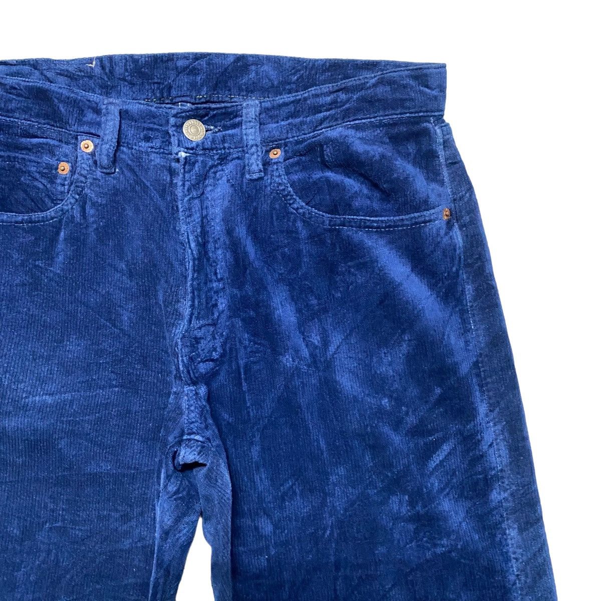 Blue Blue Japan Vintage OKURA Corduroy Pants Size US 31 - 5 Thumbnail