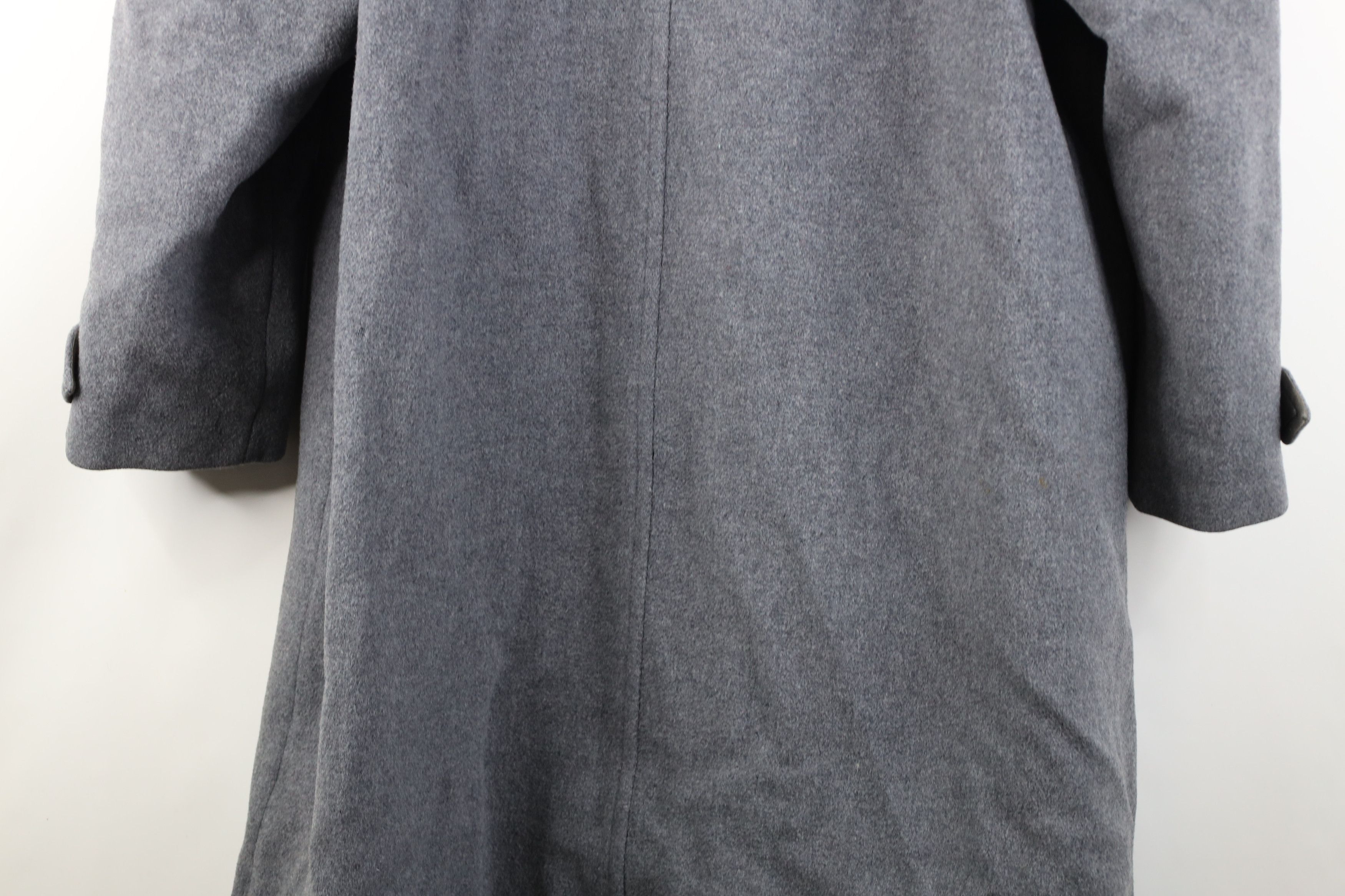 Pendleton Vintage 70s Pendleton Heavy Trench Coat Overcoat Gray USA Size XL / US 12-14 / IT 48-50 - 14 Thumbnail