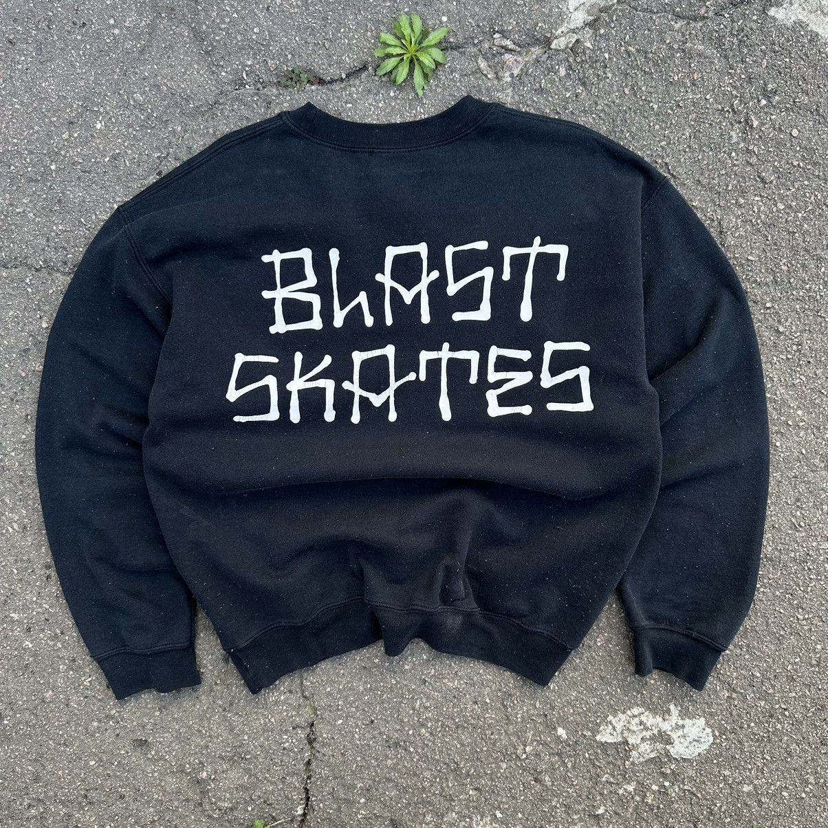 Vintage × Welcome Skateboards Vintage Blast Skates Sweatshirt 90s Sweater Streetwear Y2K Size US M / EU 48-50 / 2 - 1 Thumbnail