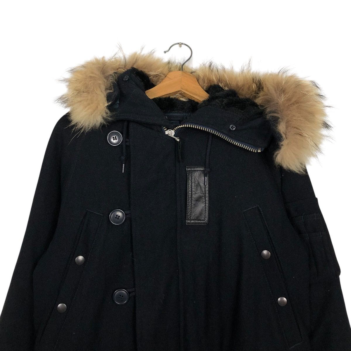 Alpha Industries 🔥VINTAGE PARKA JACKET ALPHA INDUSTRIES USA MINK FUR HOODIE Size US S / EU 44-46 / 1 - 5 Thumbnail
