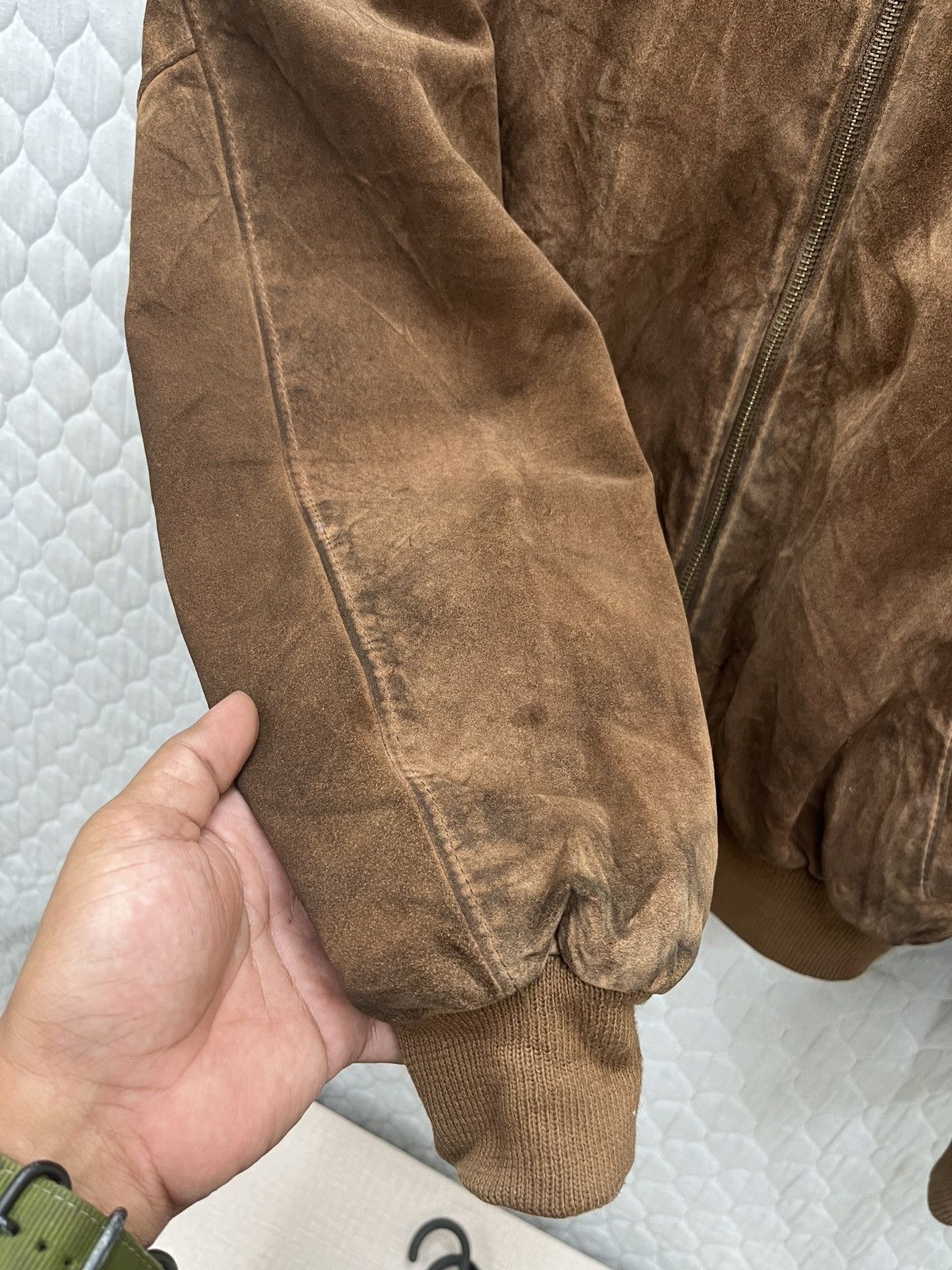 Vintage 🔥🔥🔥STEALS VINTAGE LES GAULOIS POUR ERIKSONS LEATHER JACKET Size US M / EU 48-50 / 2 - 16 Thumbnail