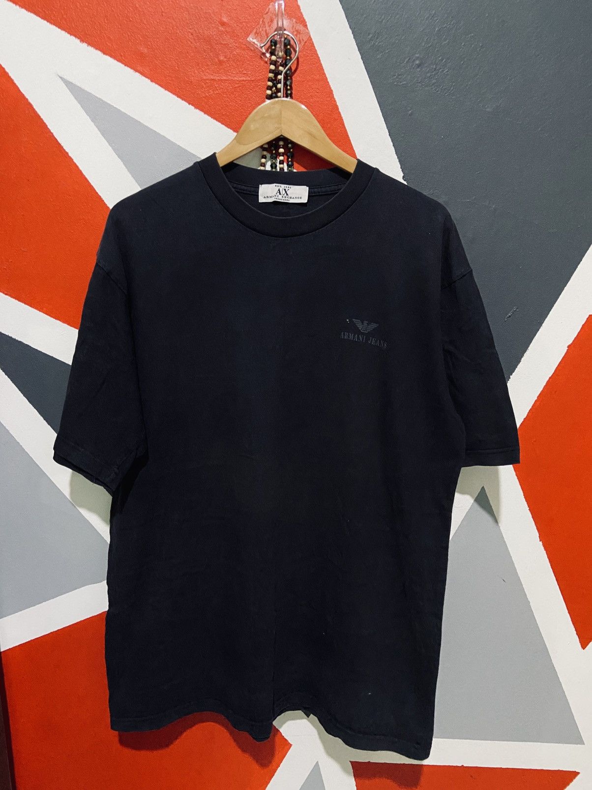 Armani Exchange Simple Armani Exchange Tee Size US XL / EU 56 / 4 - 2 Thumbnail