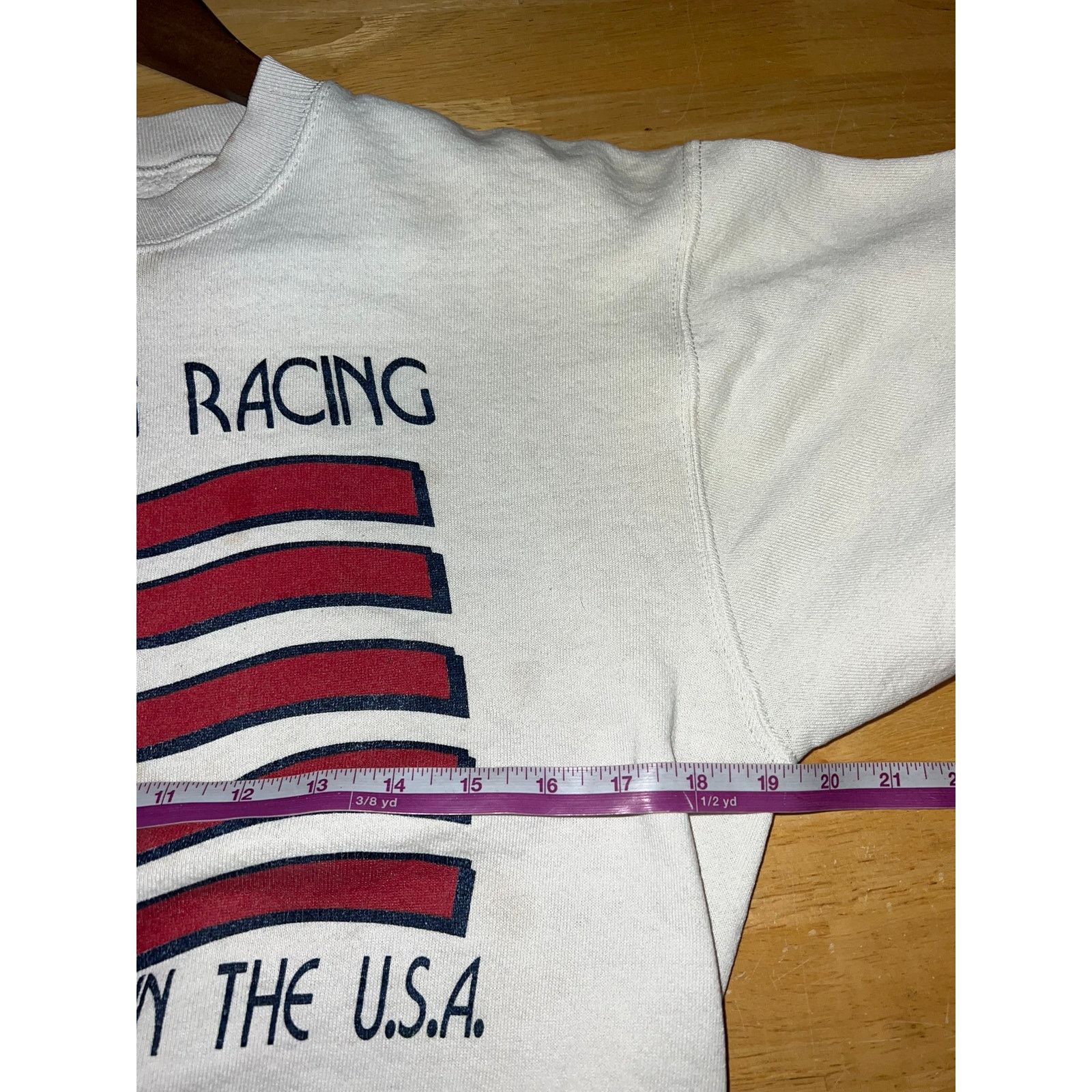 Vintage Vintage NHRA Drag Racing Sweatshirt Crewneck Flag 90s Medium Size US M / EU 48-50 / 2 - 9 Thumbnail