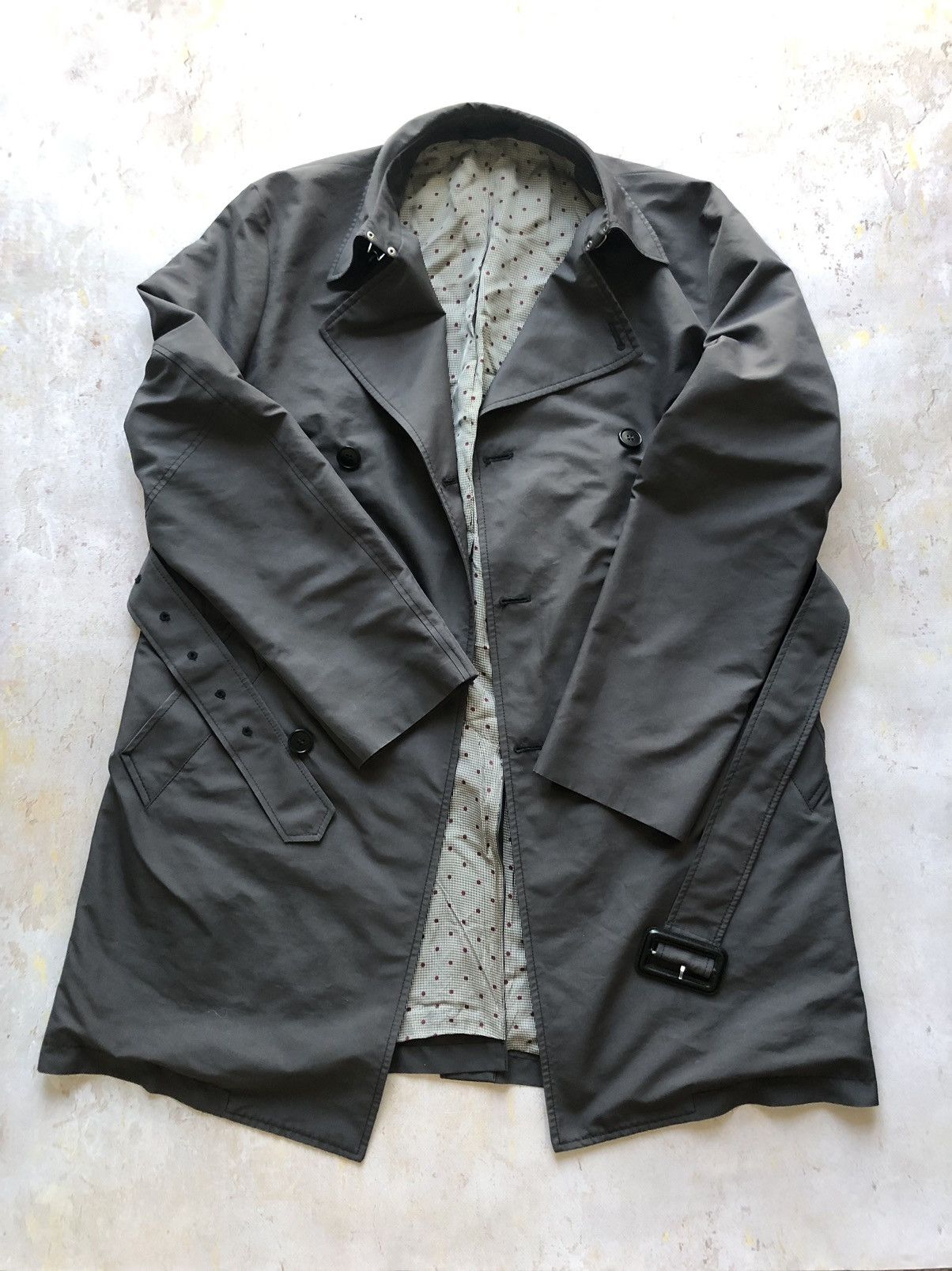 Designer Luxury Kenzo Paris trench coat rare lv style Size US L / EU 52-54 / 3 - 3 Thumbnail