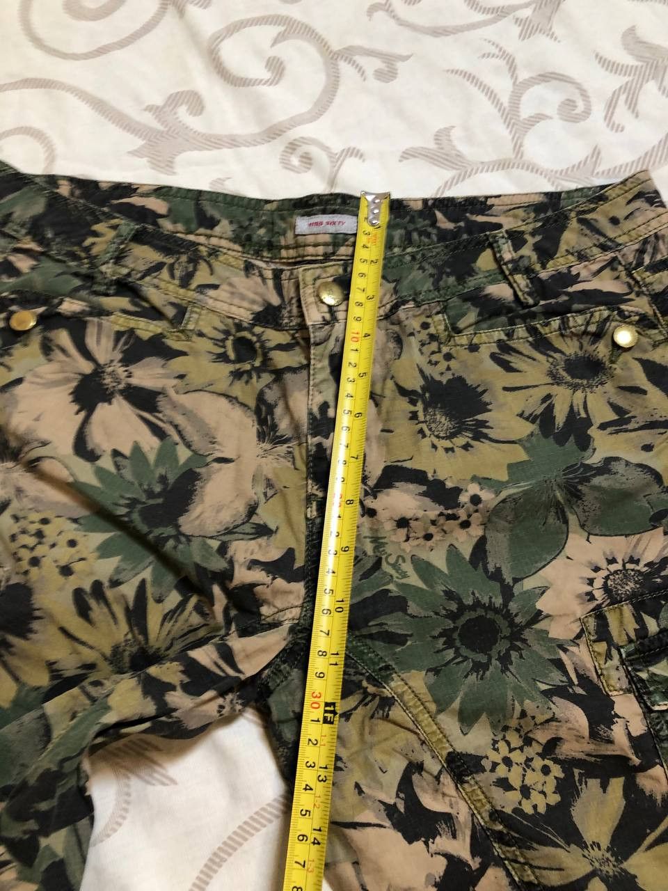Miss Sixty Miss Sixty Floral Camo Cargo Pants Y2K Archive Size 33" - 8 Thumbnail