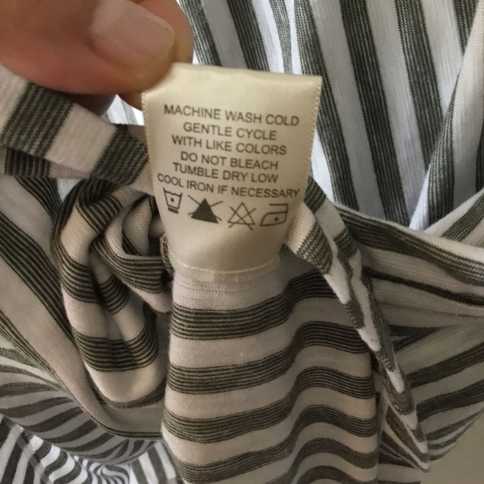 Other Max Studio Gray & White Striped Off-Shoulder Top Size XS / US 0-2 / IT 36-38 - 9 Thumbnail