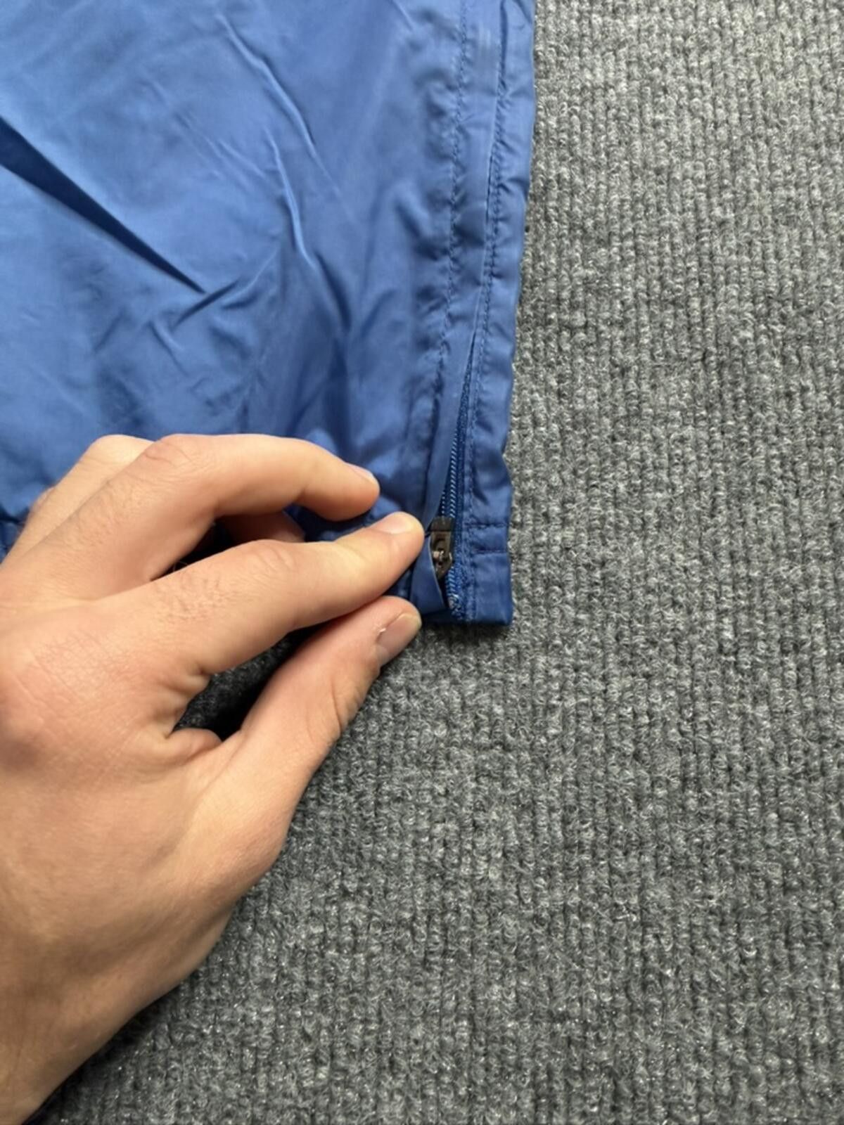 Nike Y2K Nike Baggy Wide Leg Nylon Insulated Trackpants Blue L Size US 34 / EU 50 - 7 Thumbnail