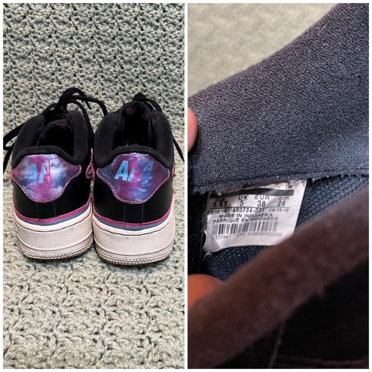 Nike Nike we Air Force 1 Low LV8 'Miami Vice' Size US 5.5 / EU 38 - 4 Thumbnail