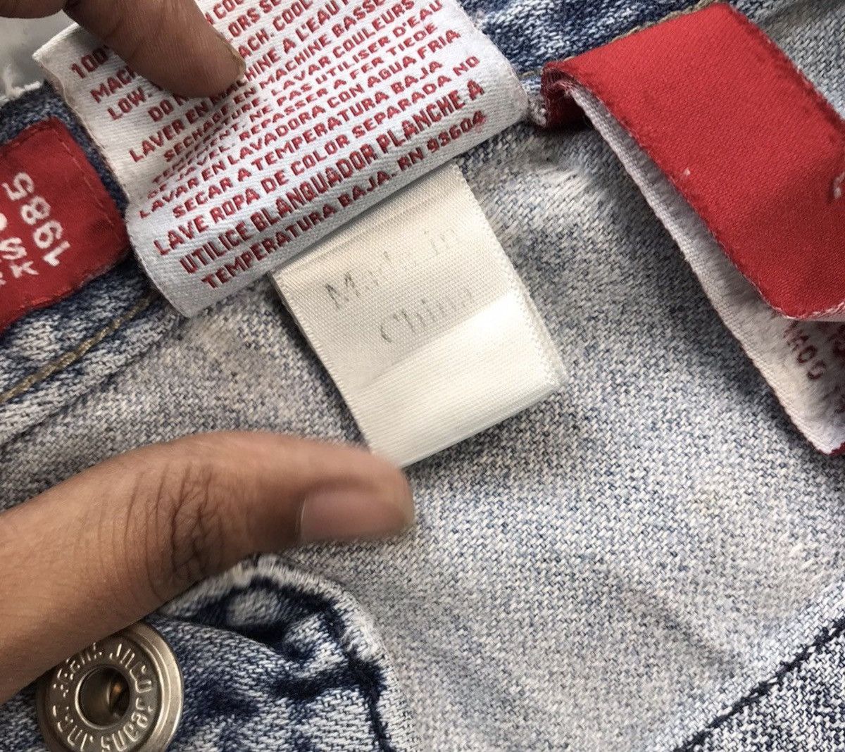 JNCO Vintage jnco 8 ball🎱 denim jorts Size US 34 / EU 50 - 7 Thumbnail
