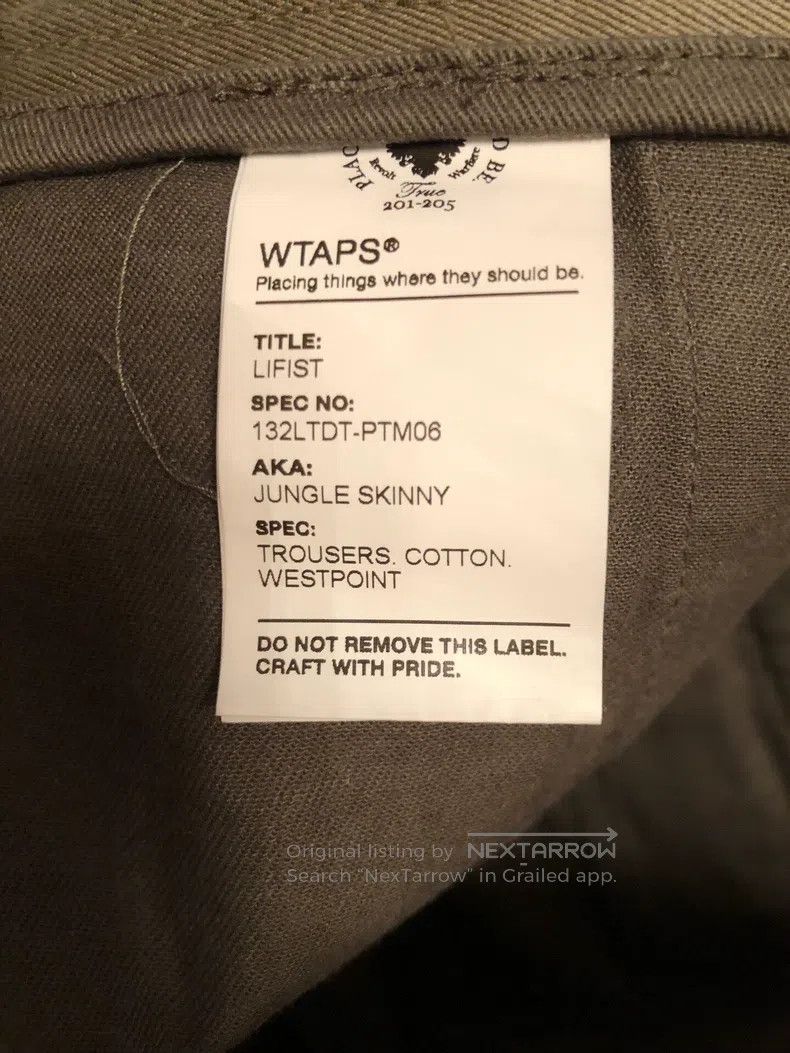 Wtaps Wtaps size 1 Military pants Size US 39 - 4 Thumbnail