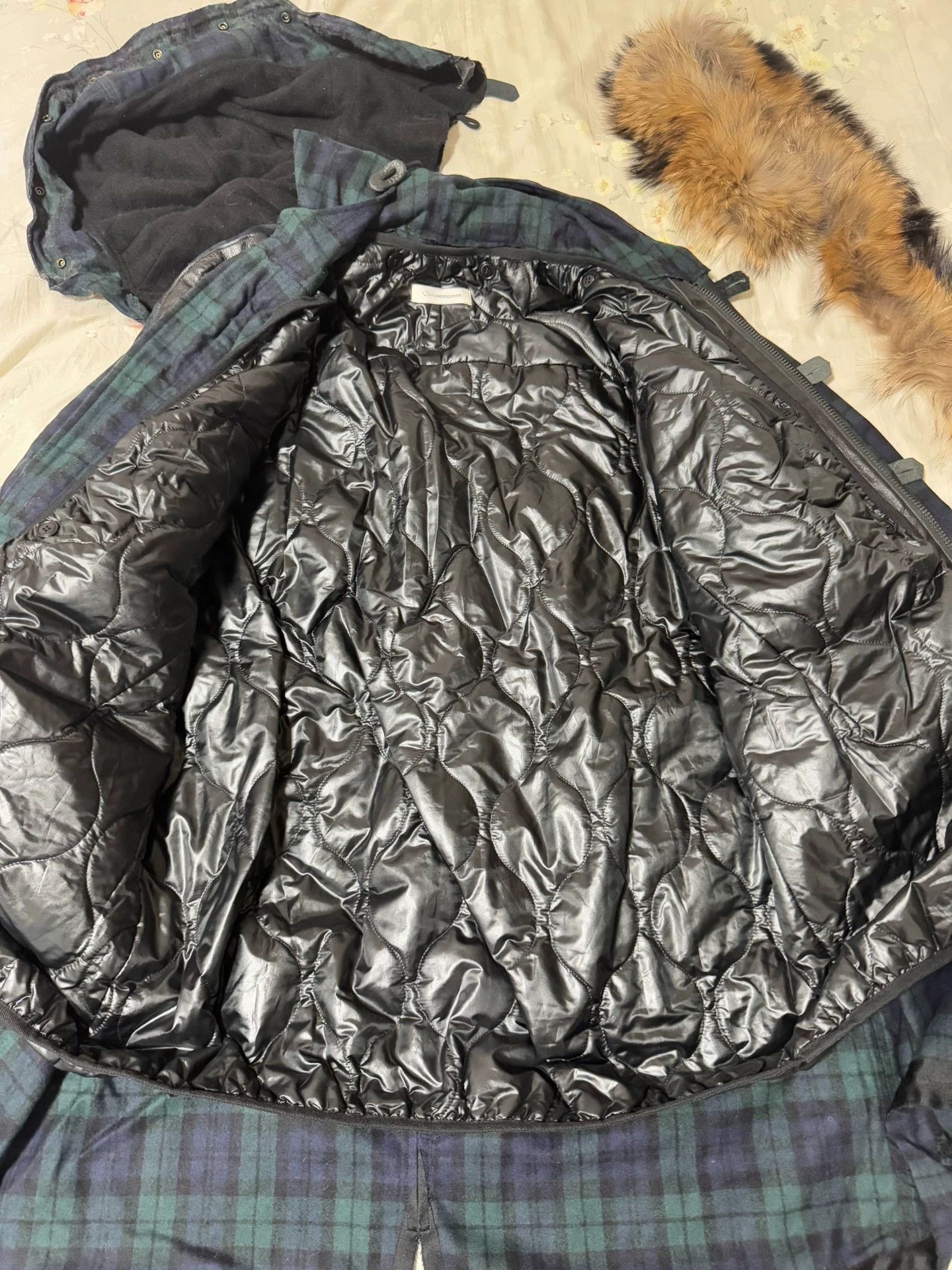 Undercover Undercover Teal Wool Down XL 3-Way Removable Liner Leather Size US XL / EU 56 / 4 - 3 Thumbnail